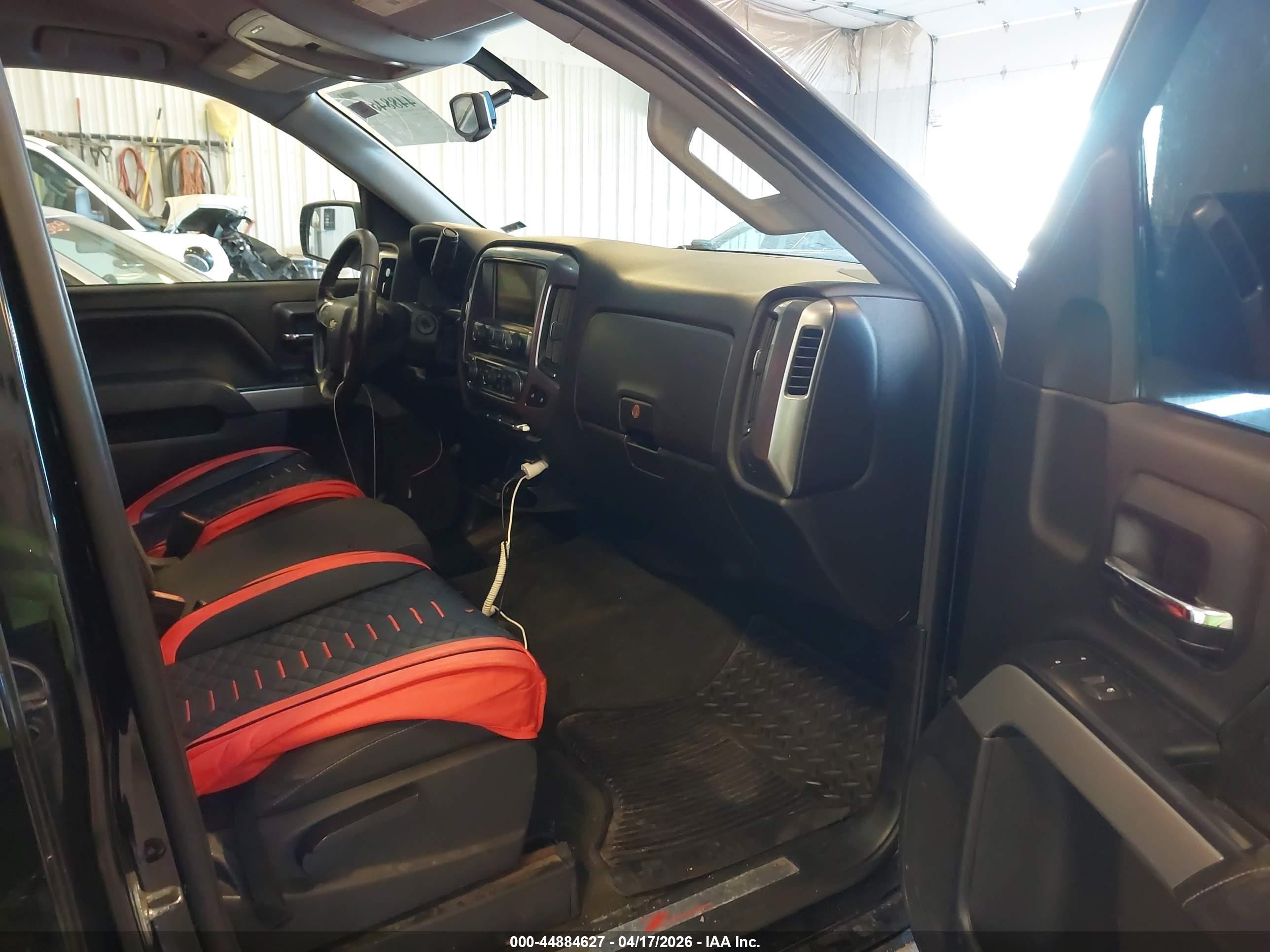 2014 Chevrolet Silverado 1500 2lt Black vin: 1GCVKREC6EZ338562