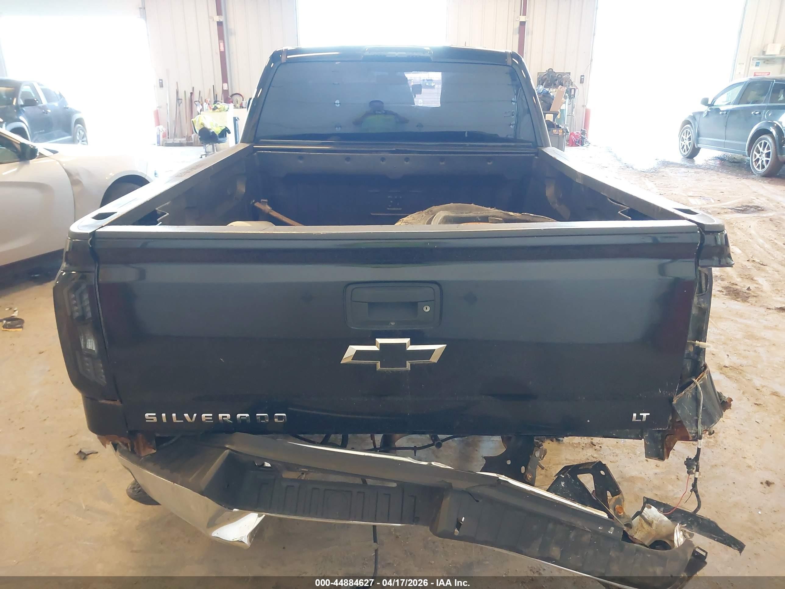 2014 Chevrolet Silverado 1500 2lt Black vin: 1GCVKREC6EZ338562