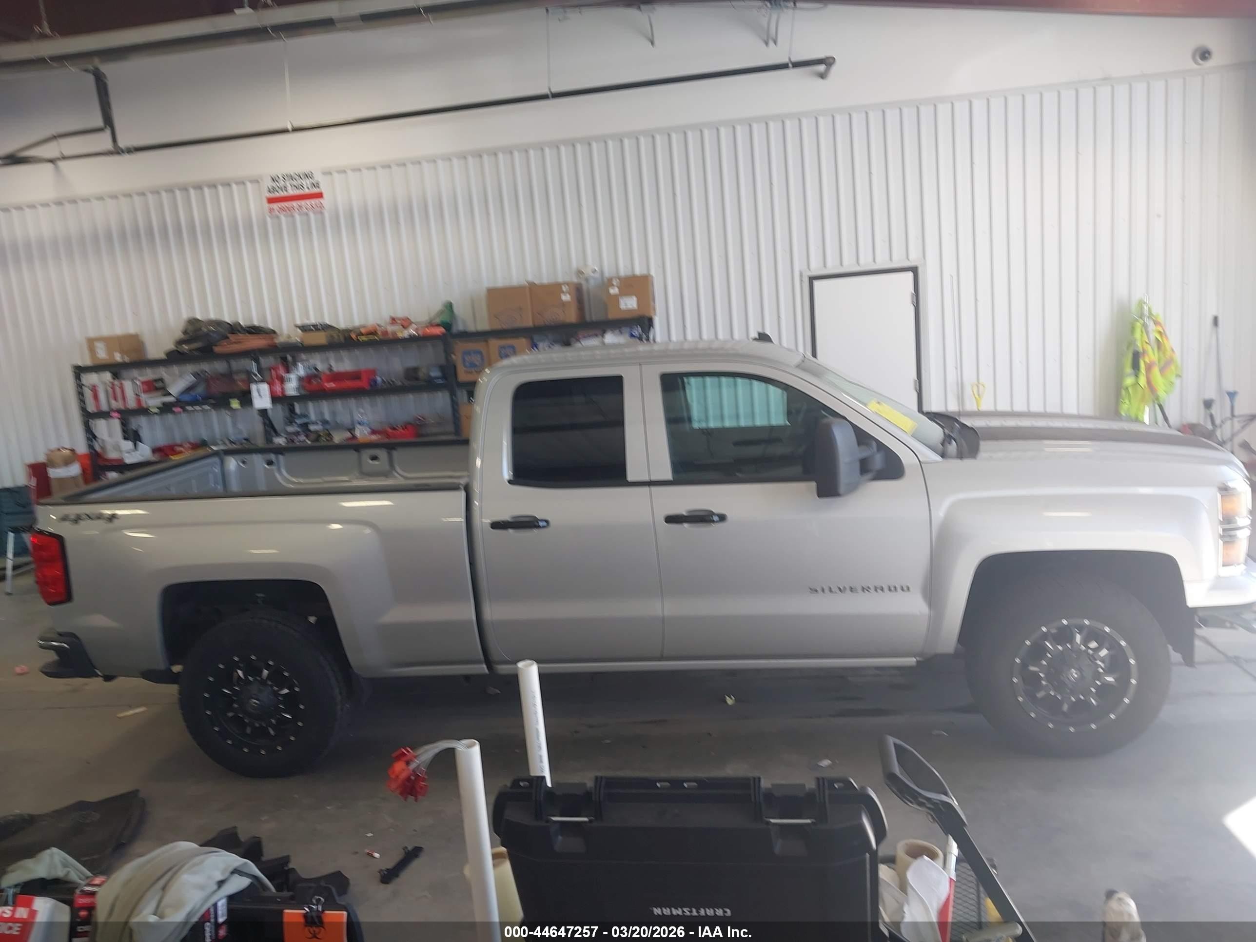 2014 Chevrolet Silverado 1500 1lt Серебряный vin: 1GCVKREC6EZ355166