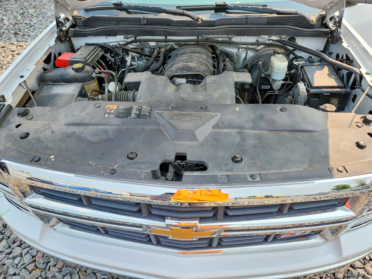 2014 Chevrolet Silverado K1500 Lt White vin: 1GCVKREC6EZ389365
