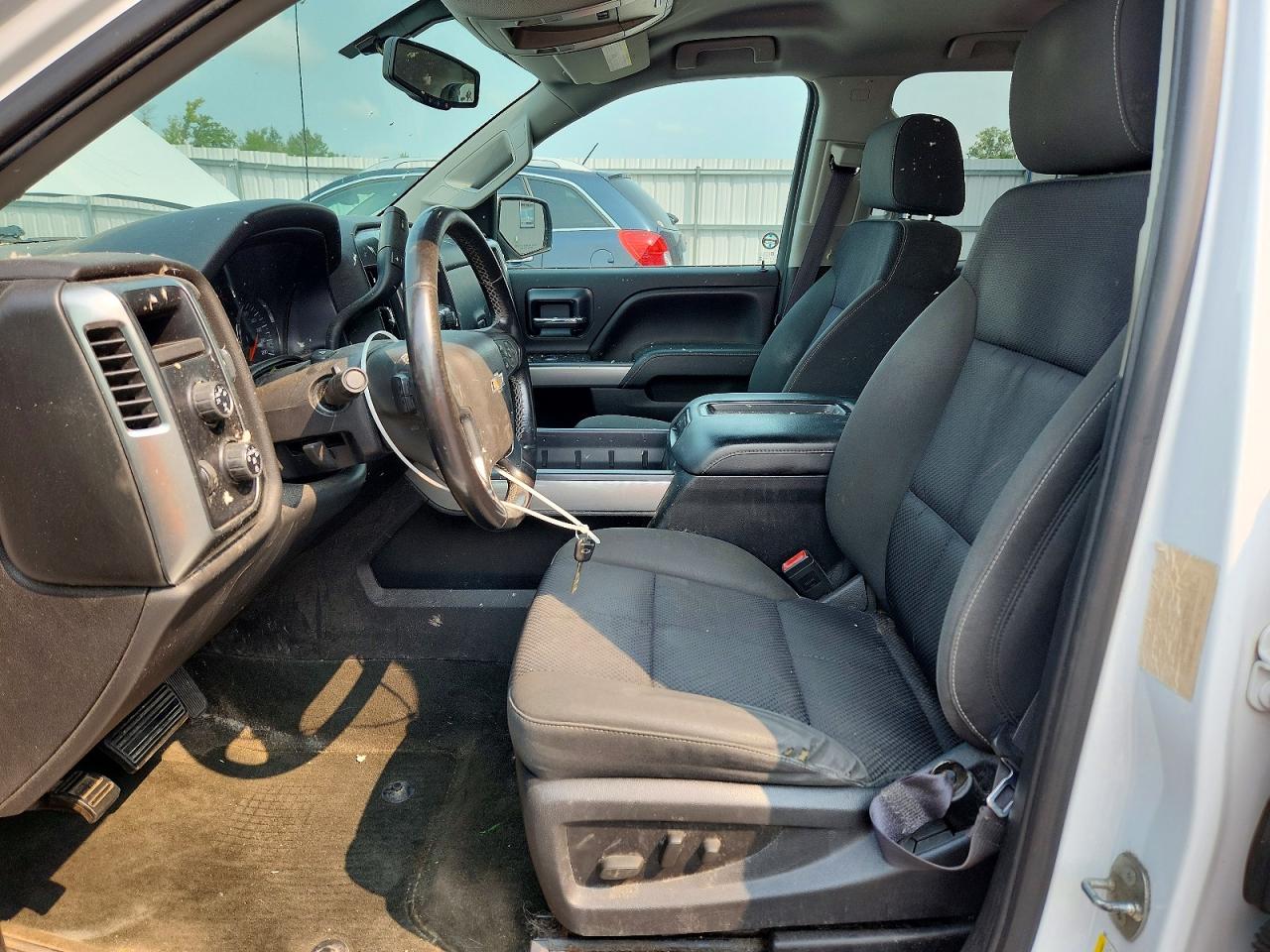 2014 Chevrolet Silverado K1500 Lt White vin: 1GCVKREC6EZ389365