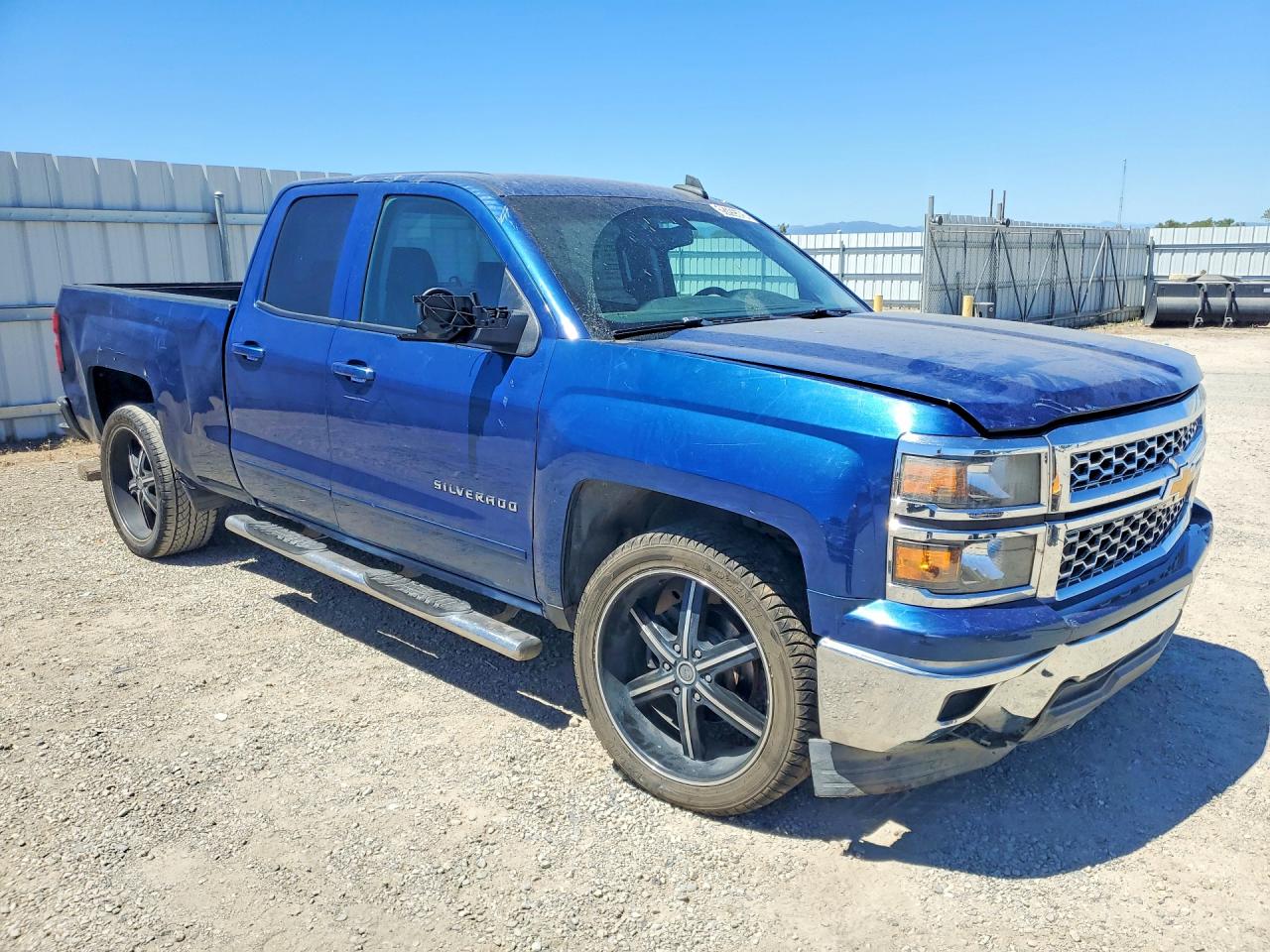 2015 Chevrolet Silverado K1500 Lt Blue vin: 1GCVKREC6FZ244831