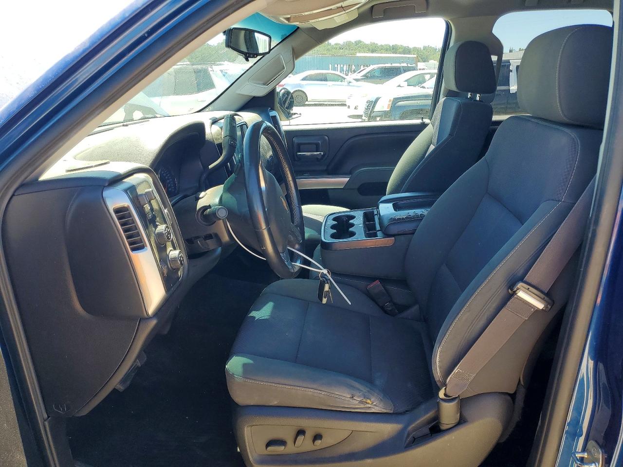 2015 Chevrolet Silverado K1500 Lt Blue vin: 1GCVKREC6FZ244831