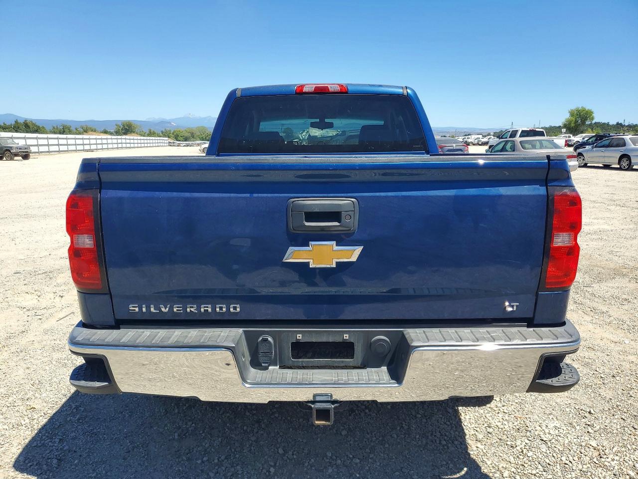 2015 Chevrolet Silverado K1500 Lt Blue vin: 1GCVKREC6FZ244831