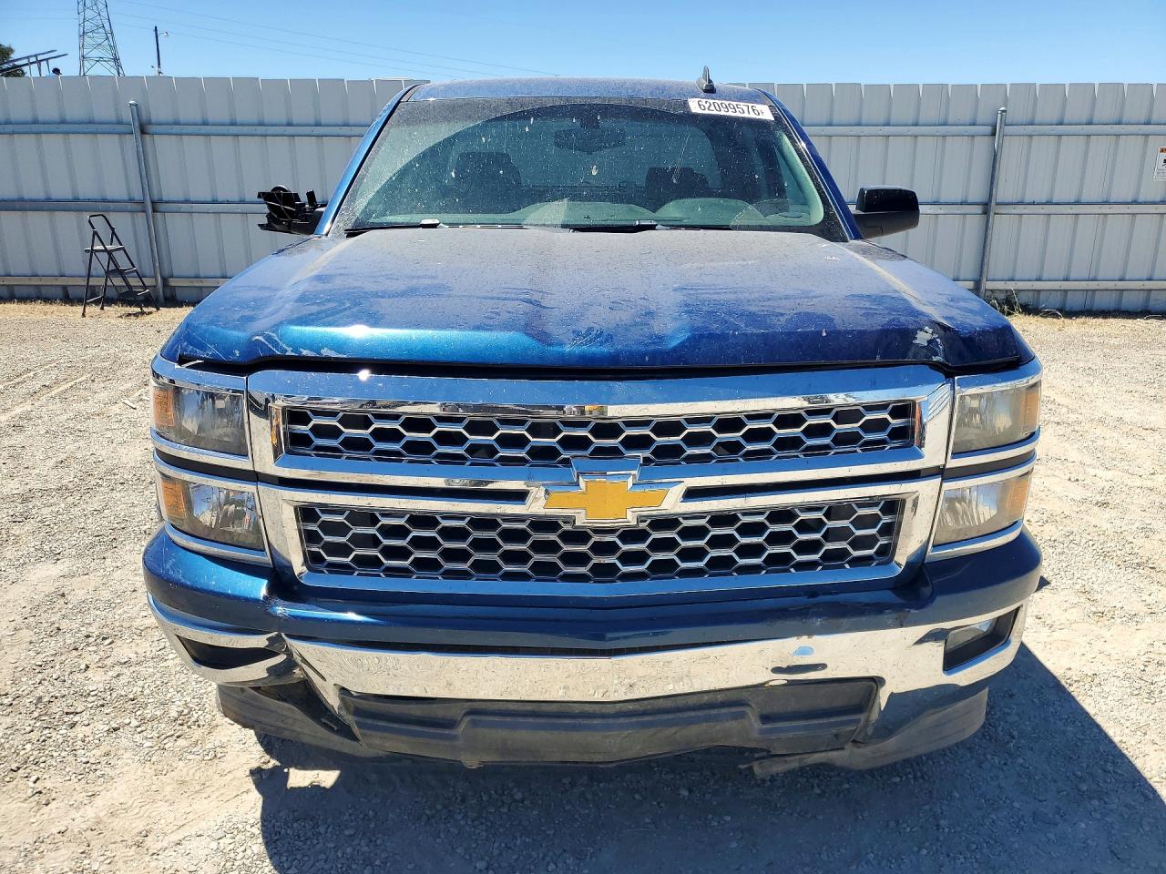 2015 Chevrolet Silverado K1500 Lt Blue vin: 1GCVKREC6FZ244831