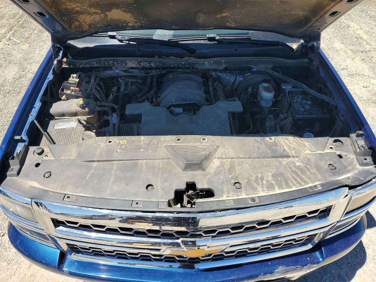 2015 Chevrolet Silverado K1500 Lt Blue vin: 1GCVKREC6FZ244831