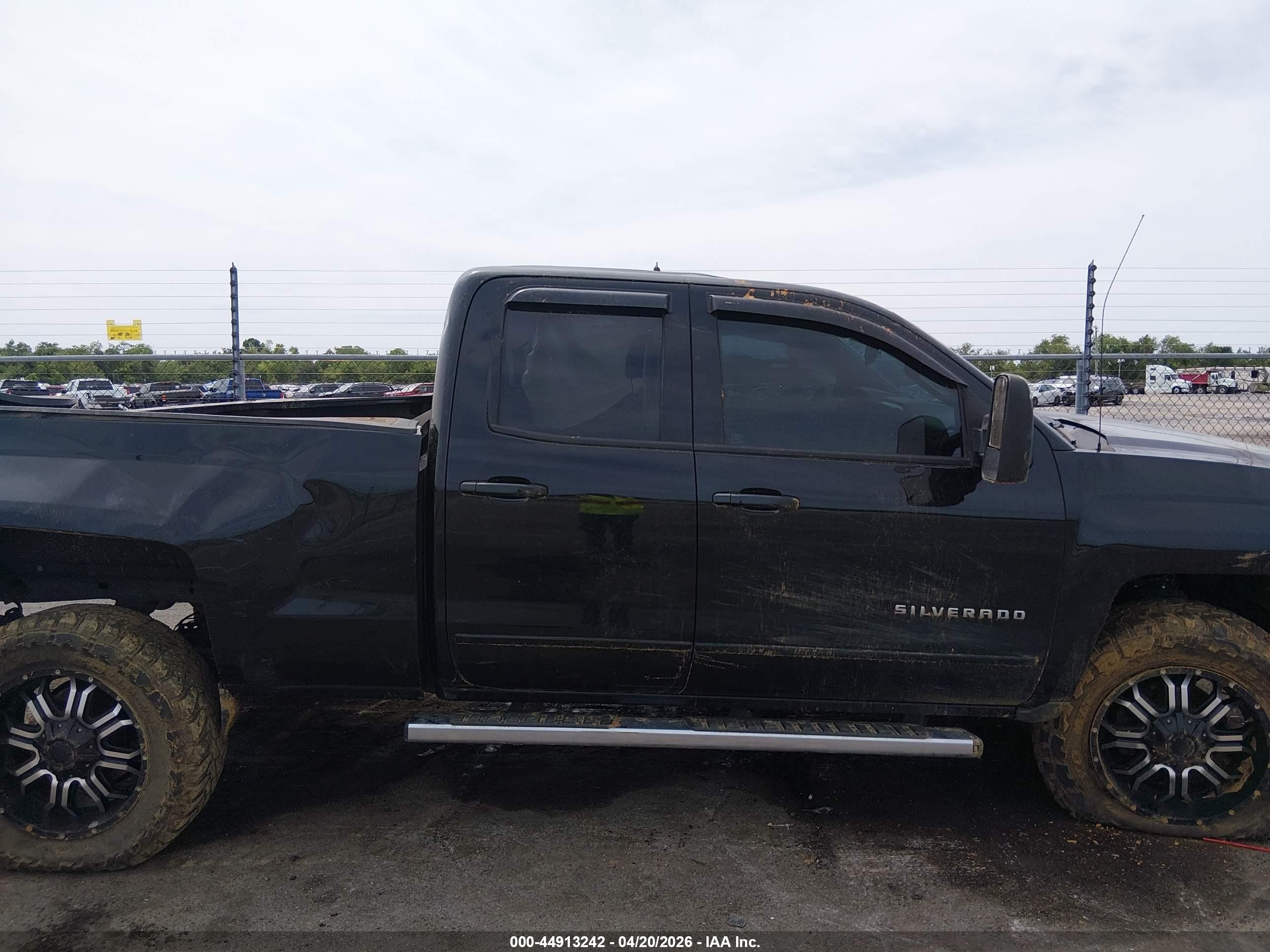 2015 Chevrolet Silverado 1500 2lt Black vin: 1GCVKREC6FZ247020