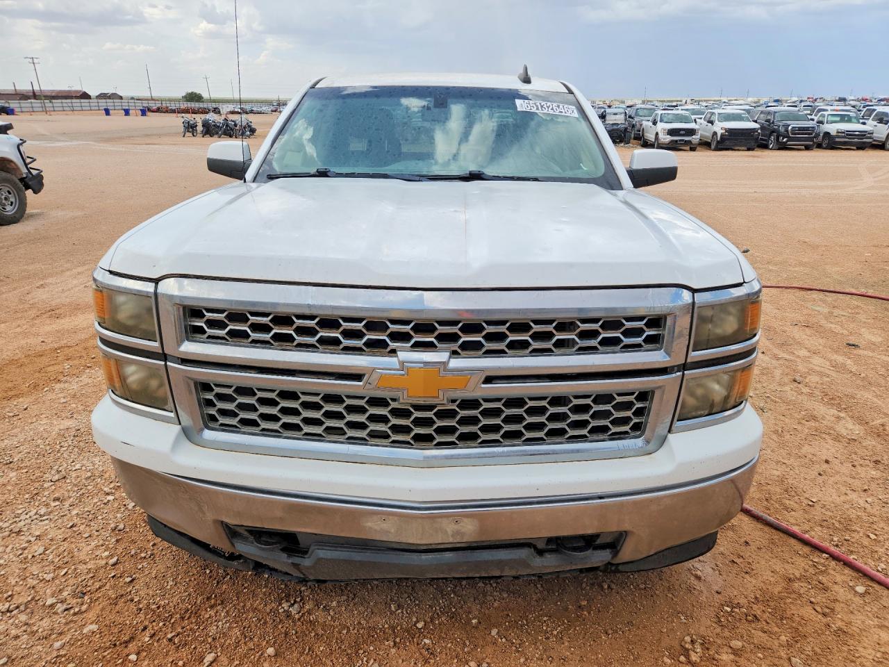 2015 Chevrolet Silverado K1500 Lt White vin: 1GCVKREC6FZ297903