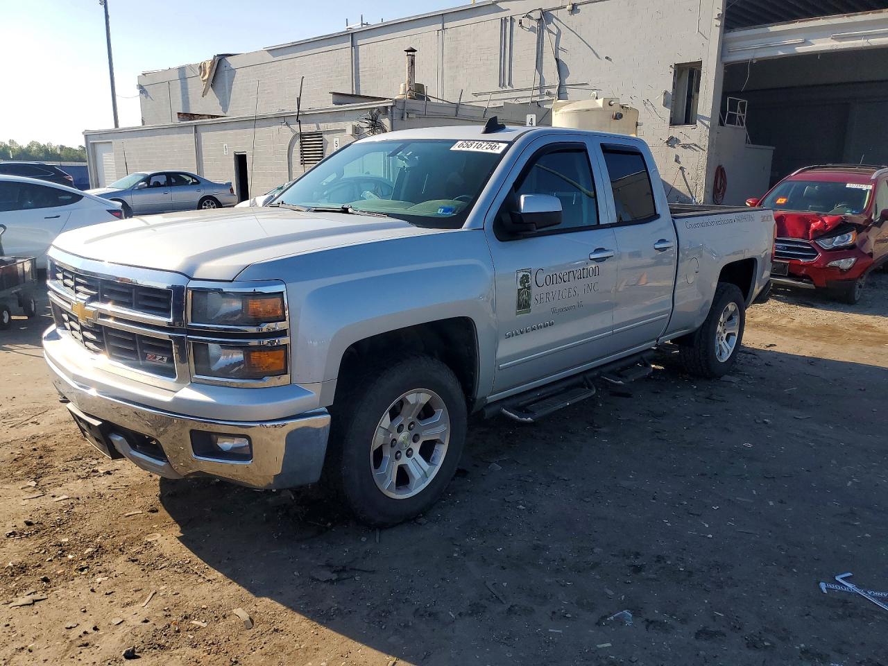 2015 Chevrolet Silverado K1500 Lt Серебряный vin: 1GCVKREC6FZ404237