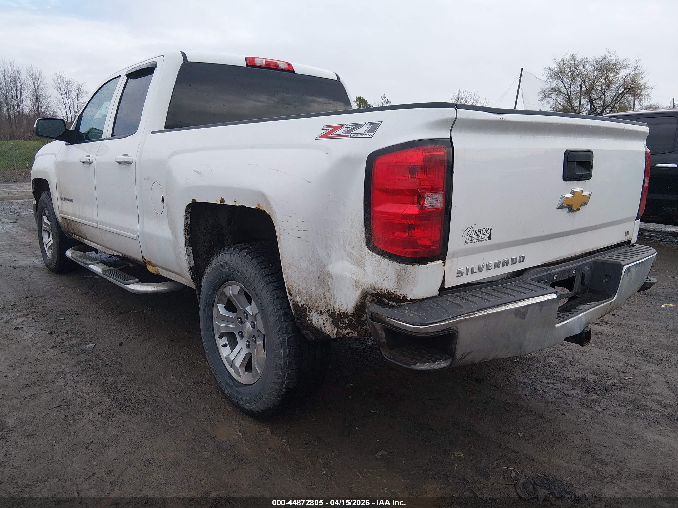 2015 Chevrolet Silverado 1500 2lt Белый vin: 1GCVKREC6FZ414850