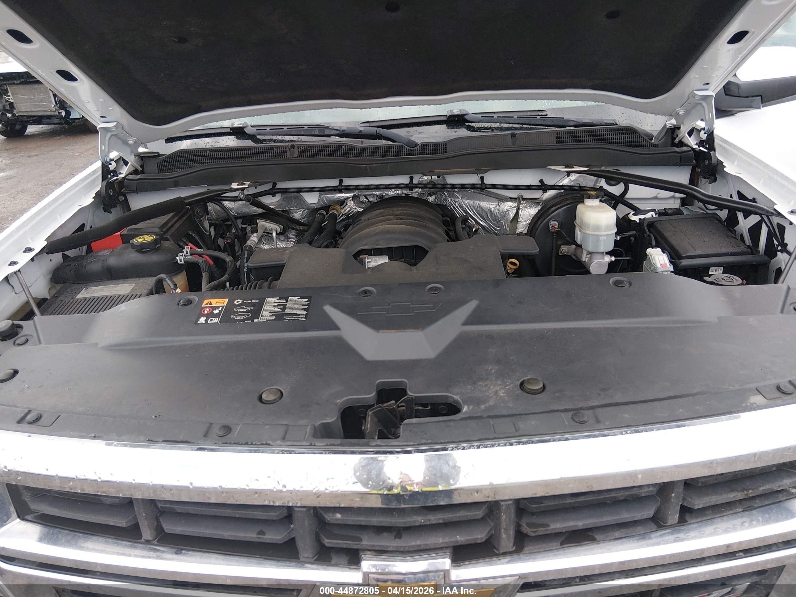 2015 Chevrolet Silverado 1500 2lt Белый vin: 1GCVKREC6FZ414850