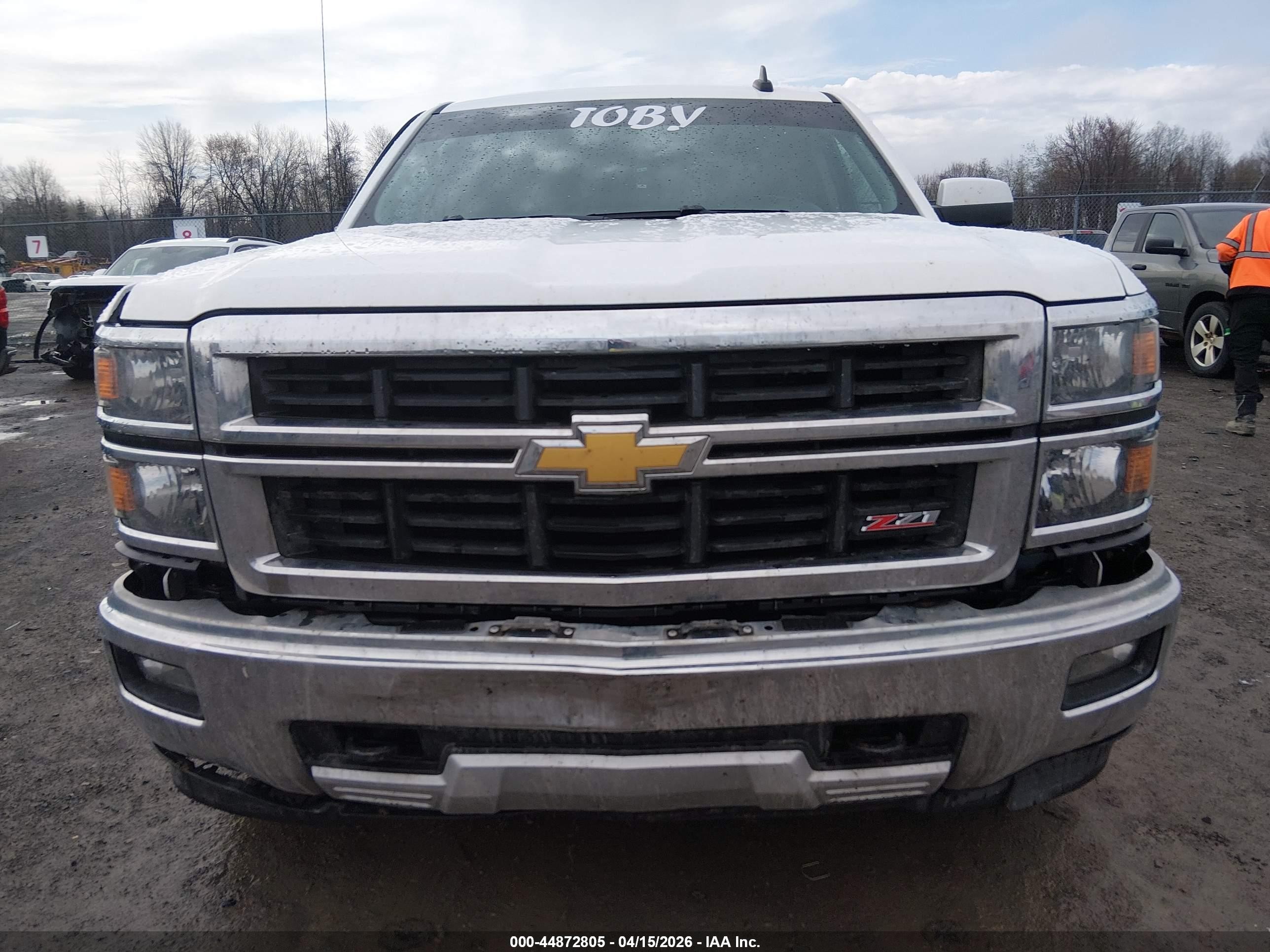 2015 Chevrolet Silverado 1500 2lt Белый vin: 1GCVKREC6FZ414850