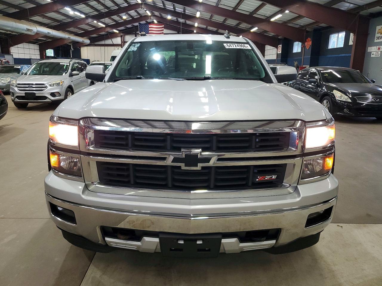 2015 Chevrolet Silverado K1500 Lt Серебряный vin: 1GCVKREC6FZ444589