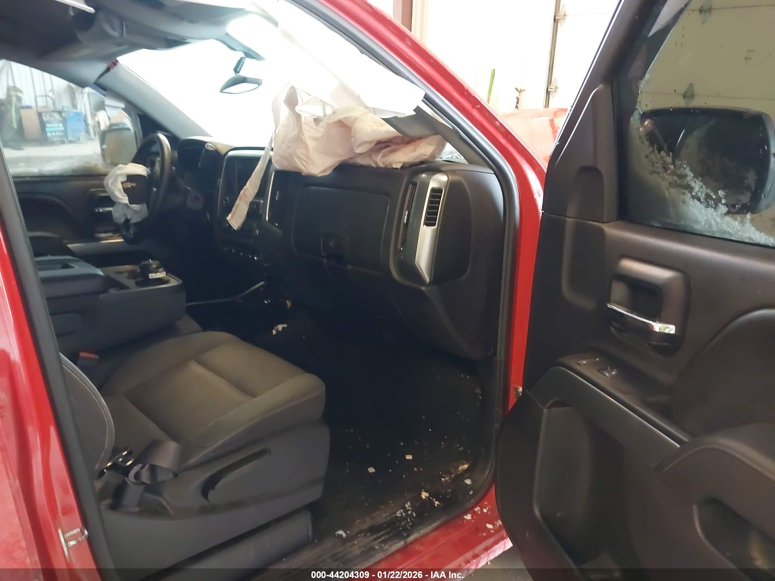 2014 Chevrolet Silverado 1500 1lt Красный vin: 1GCVKREC7EZ191135