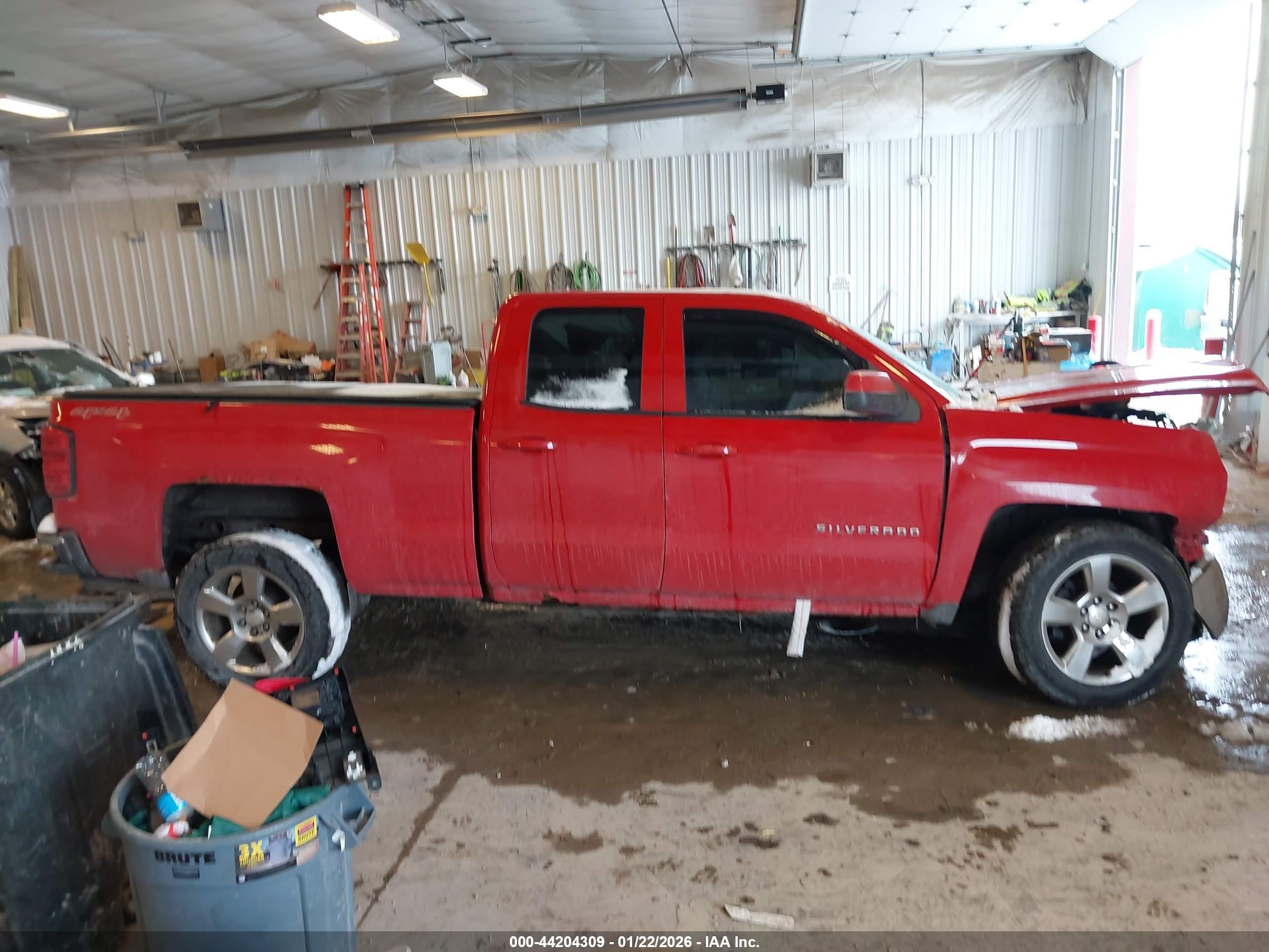 2014 Chevrolet Silverado 1500 1lt Красный vin: 1GCVKREC7EZ191135