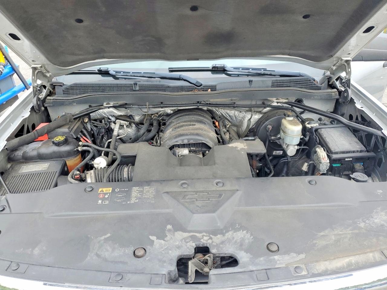 2014 Chevrolet Silverado K1500 Lt Silver vin: 1GCVKREC7EZ196707