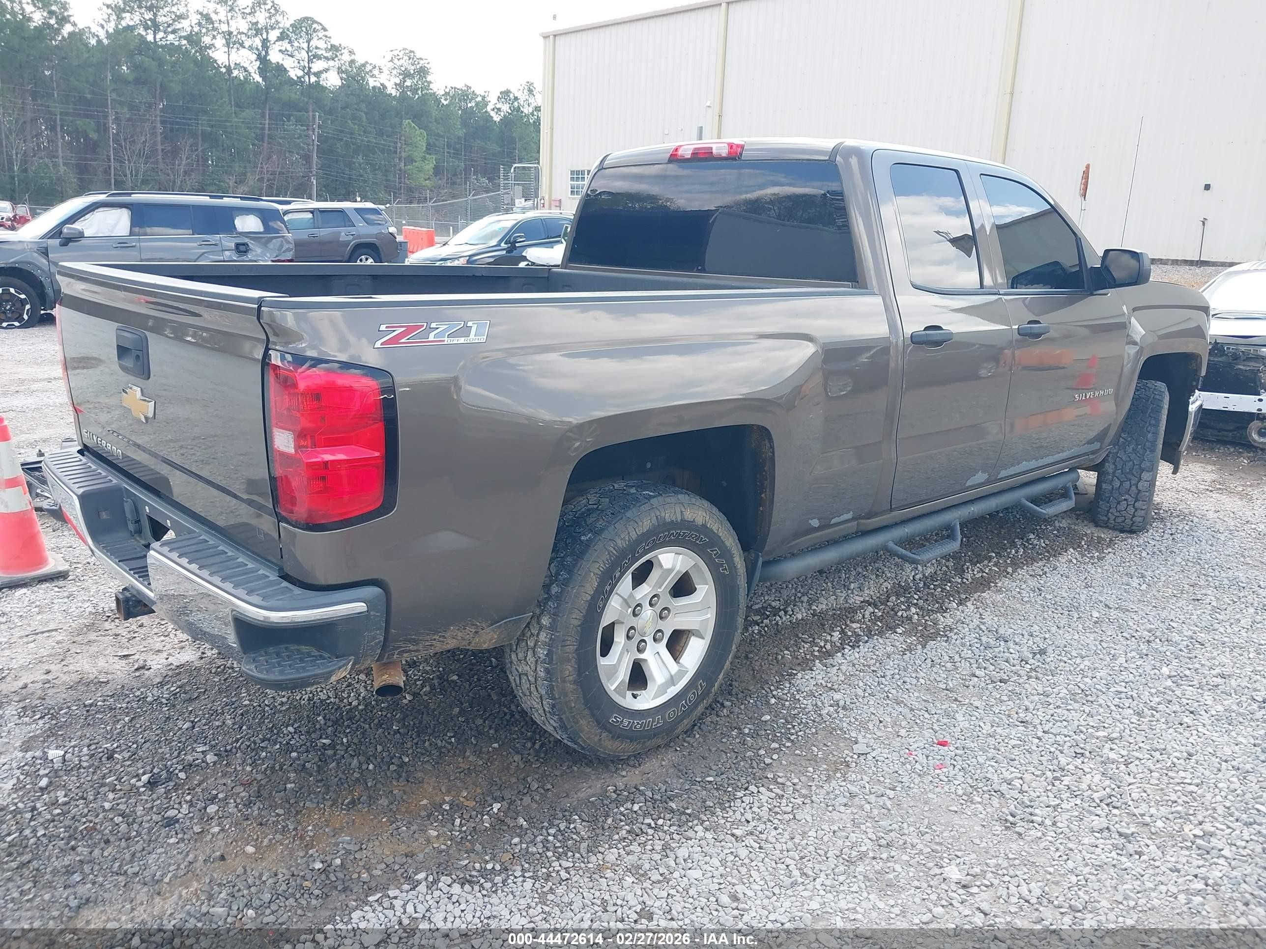 2014 Chevrolet Silverado 1500 2lt Brown vin: 1GCVKREC7EZ295415