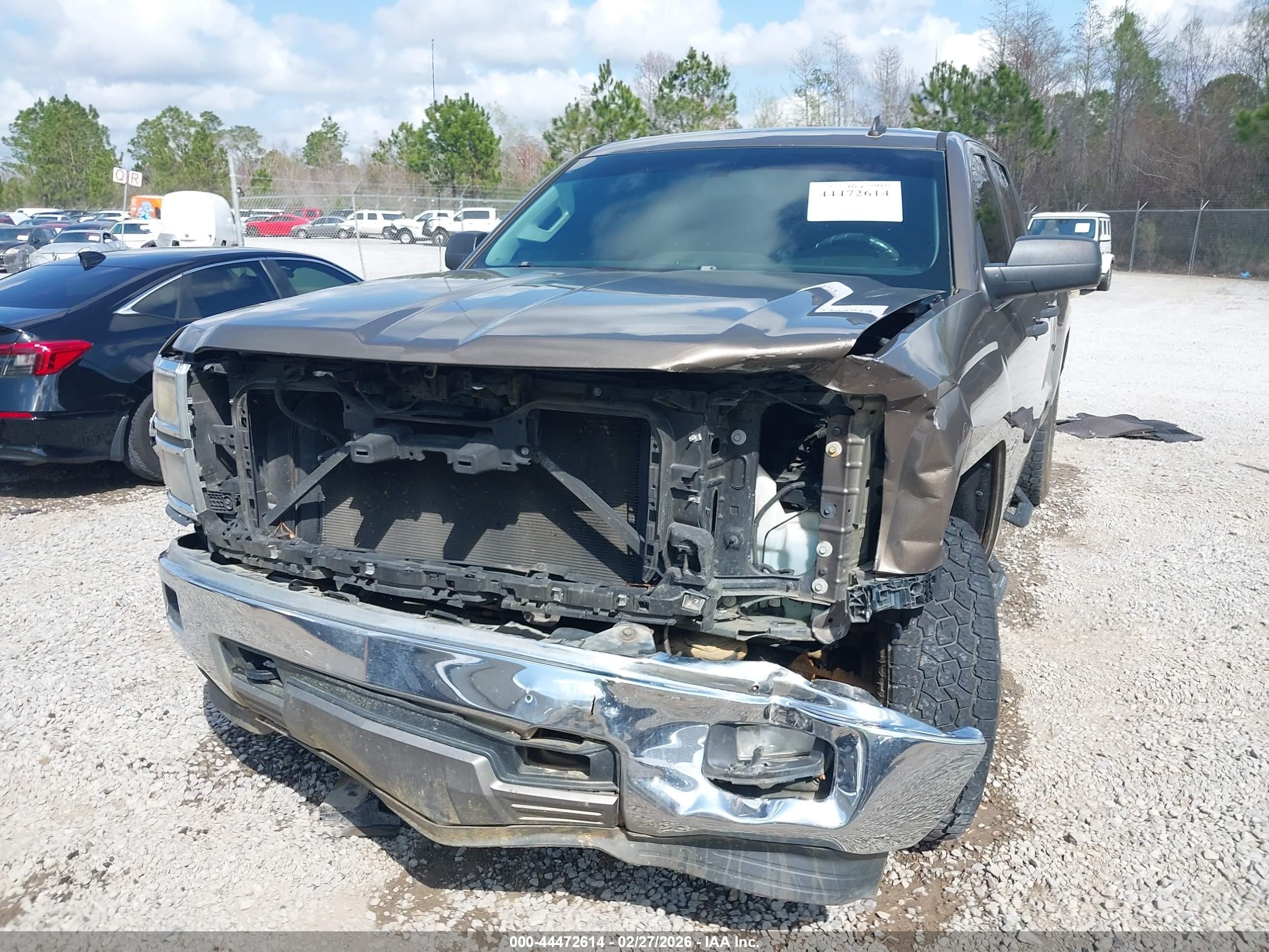 2014 Chevrolet Silverado 1500 2lt Brown vin: 1GCVKREC7EZ295415