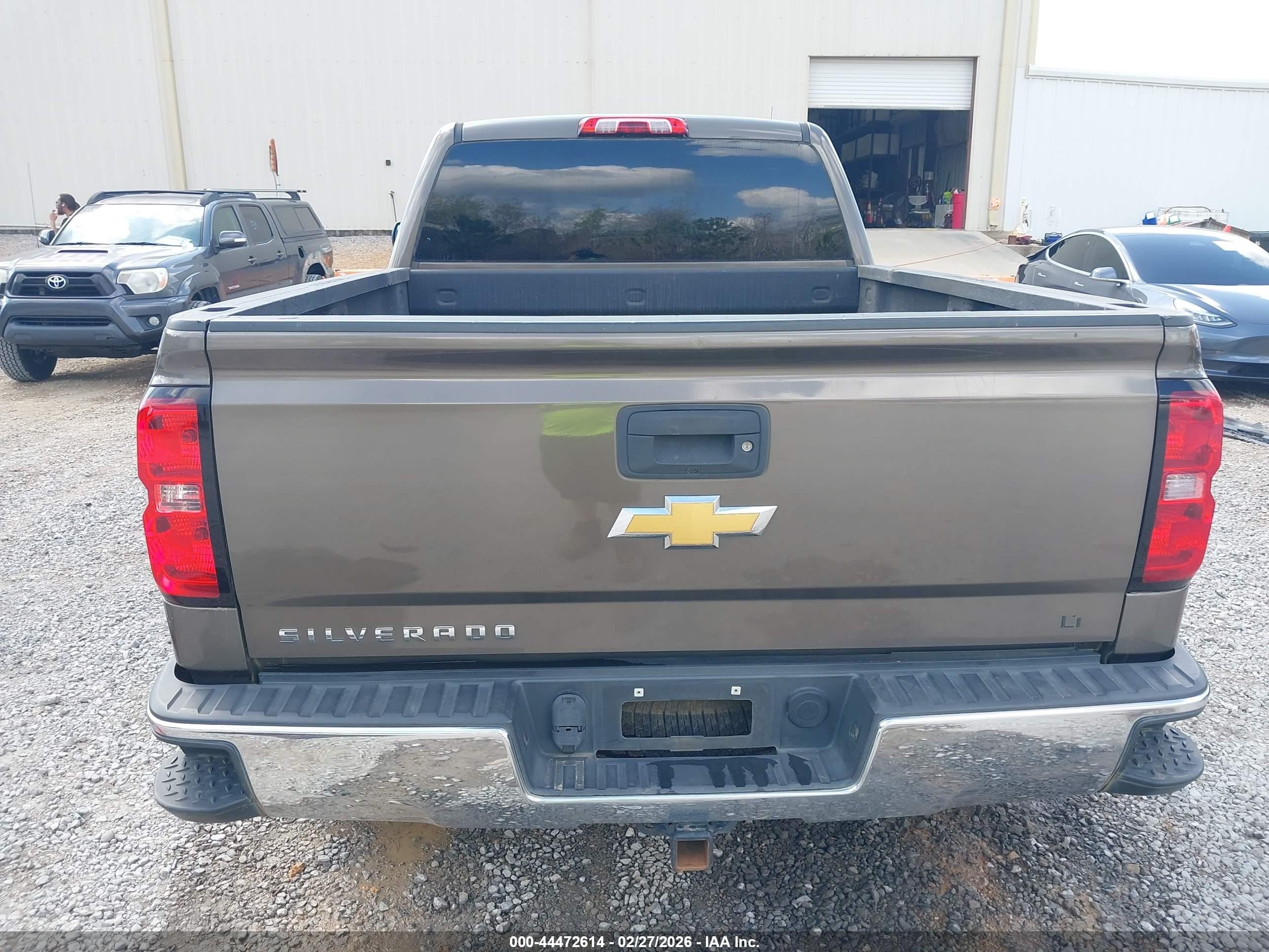 2014 Chevrolet Silverado 1500 2lt Brown vin: 1GCVKREC7EZ295415