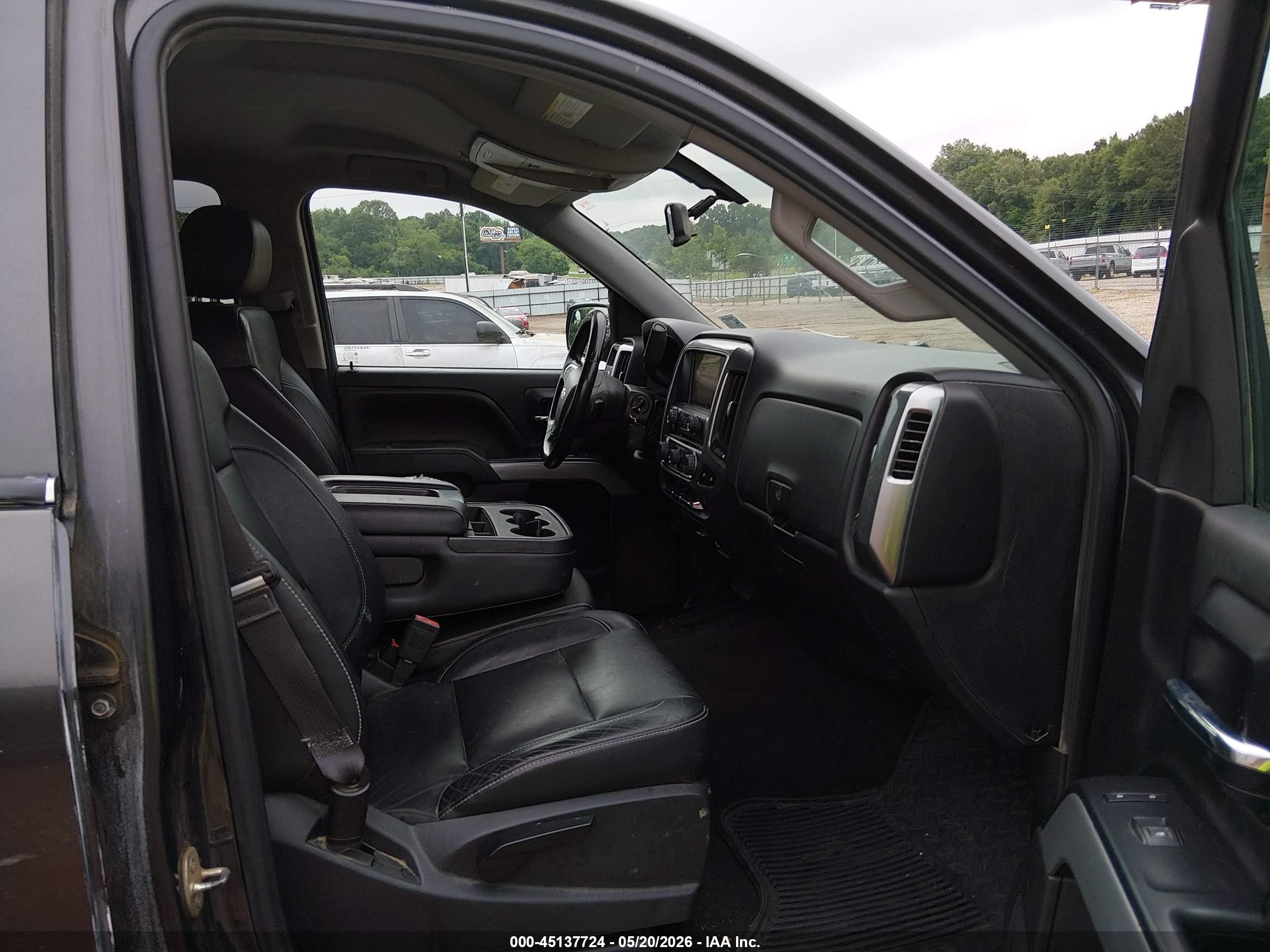 2014 Chevrolet Silverado 1500 2lt Gray vin: 1GCVKREC7EZ297522