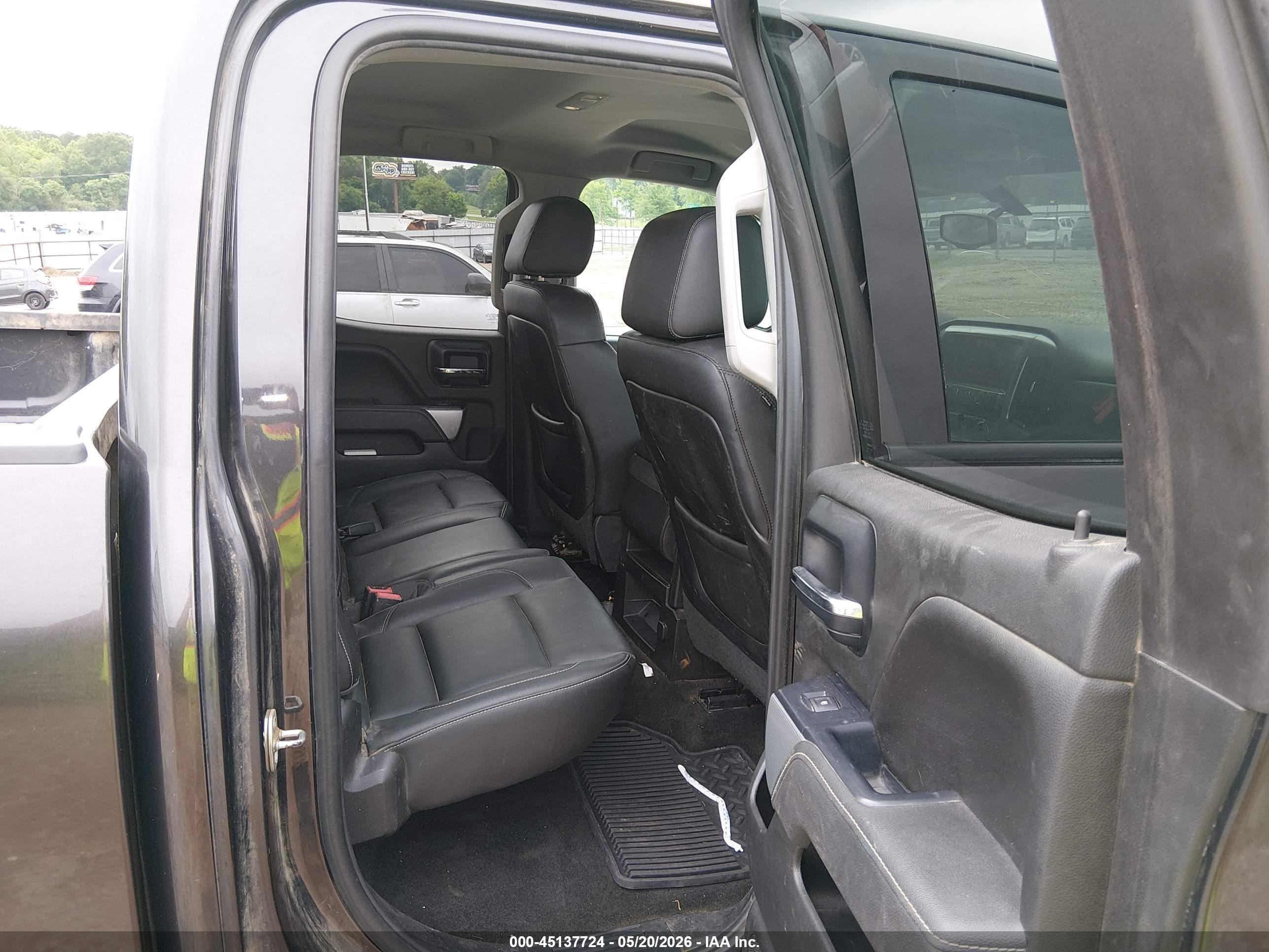 2014 Chevrolet Silverado 1500 2lt Gray vin: 1GCVKREC7EZ297522