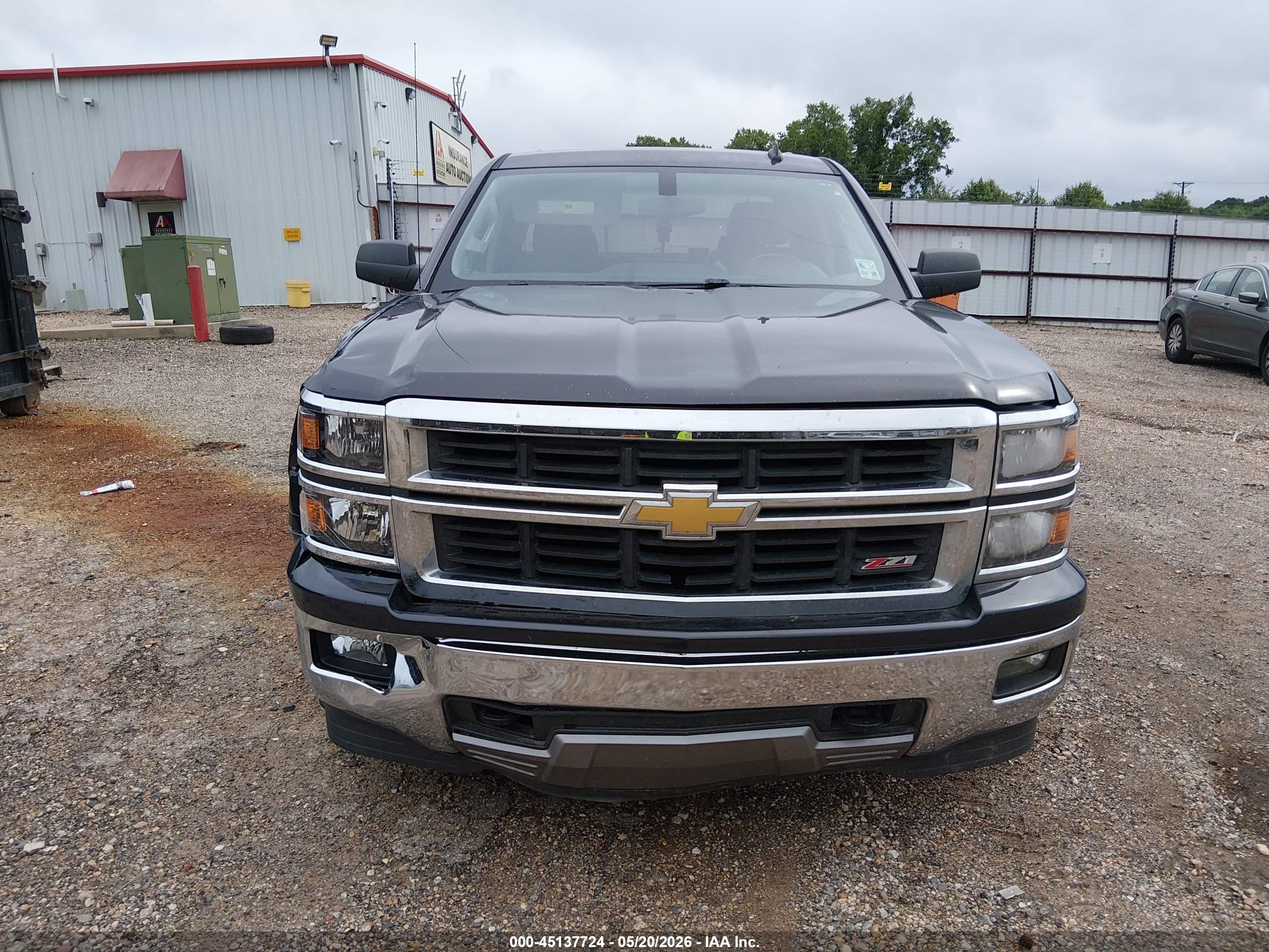 2014 Chevrolet Silverado 1500 2lt Gray vin: 1GCVKREC7EZ297522