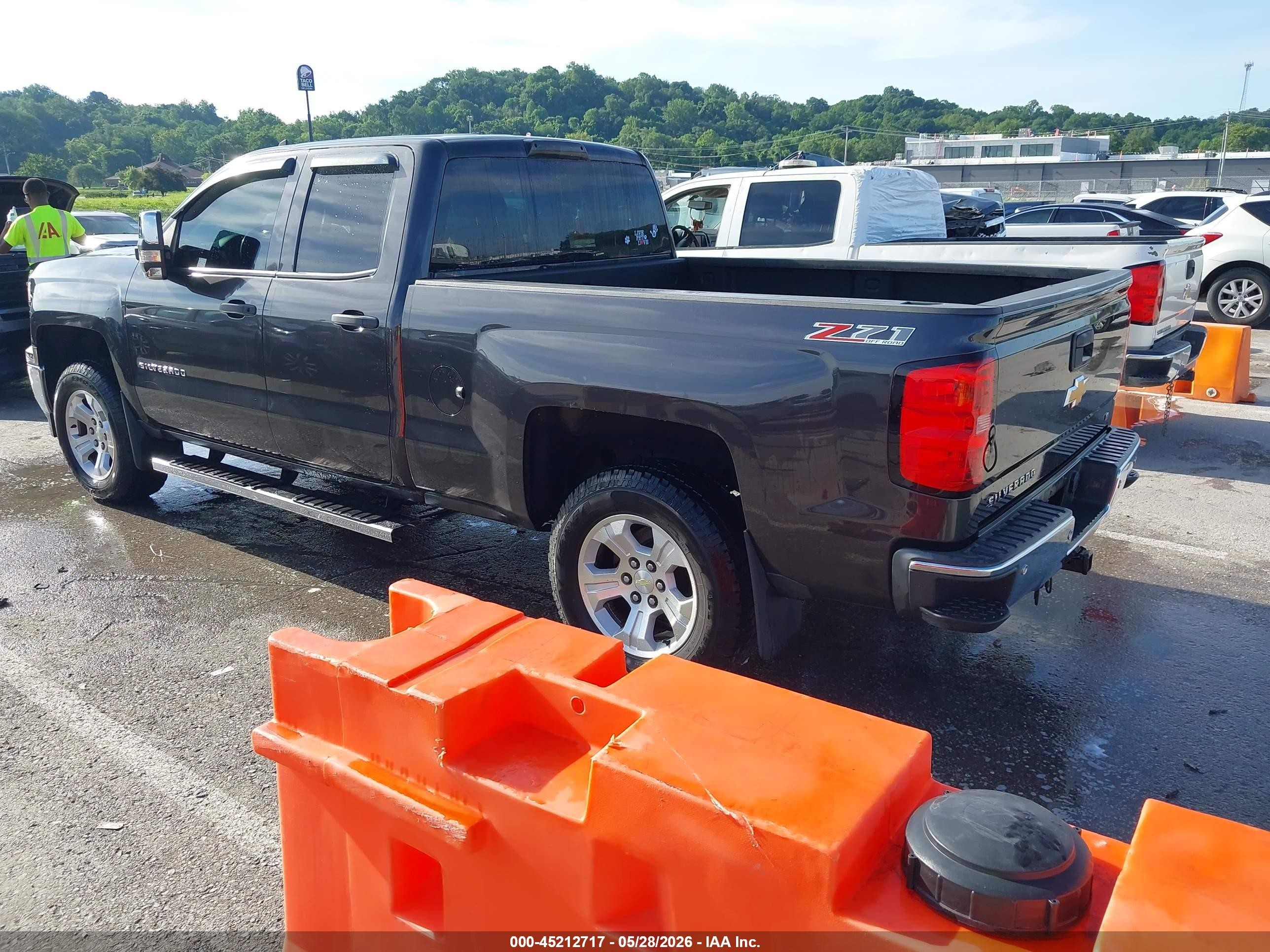 2014 Chevrolet Silverado 1500 2lt Black vin: 1GCVKREC7EZ319454
