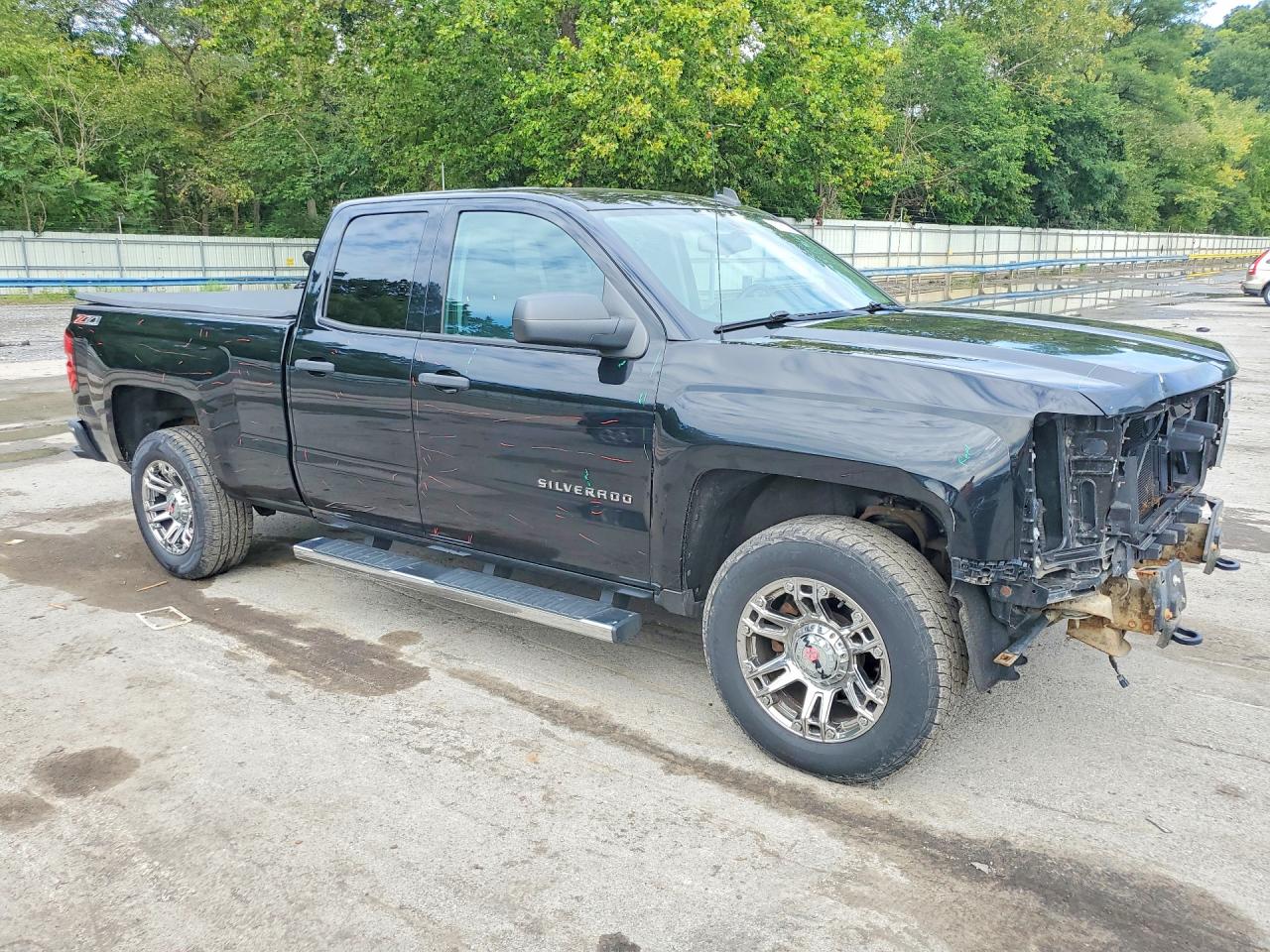 2014 Chevrolet Silverado K1500 Lt Black vin: 1GCVKREC7EZ379671