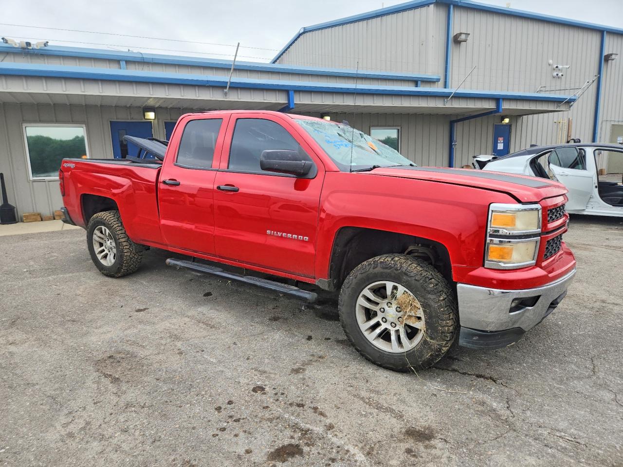 2014 Chevrolet Silverado K1500 Lt Red vin: 1GCVKREC7EZ379802