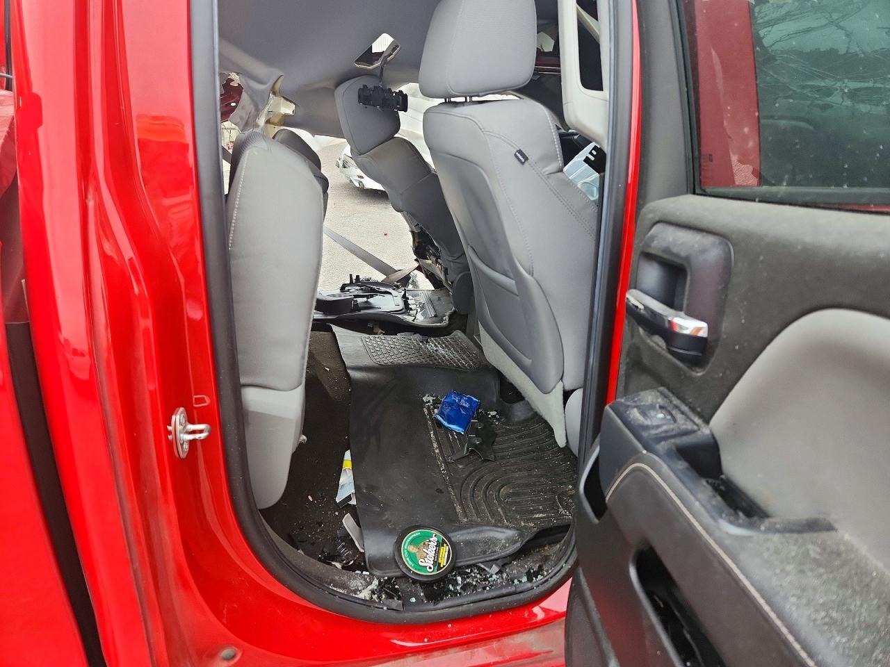 2014 Chevrolet Silverado K1500 Lt Red vin: 1GCVKREC7EZ379802