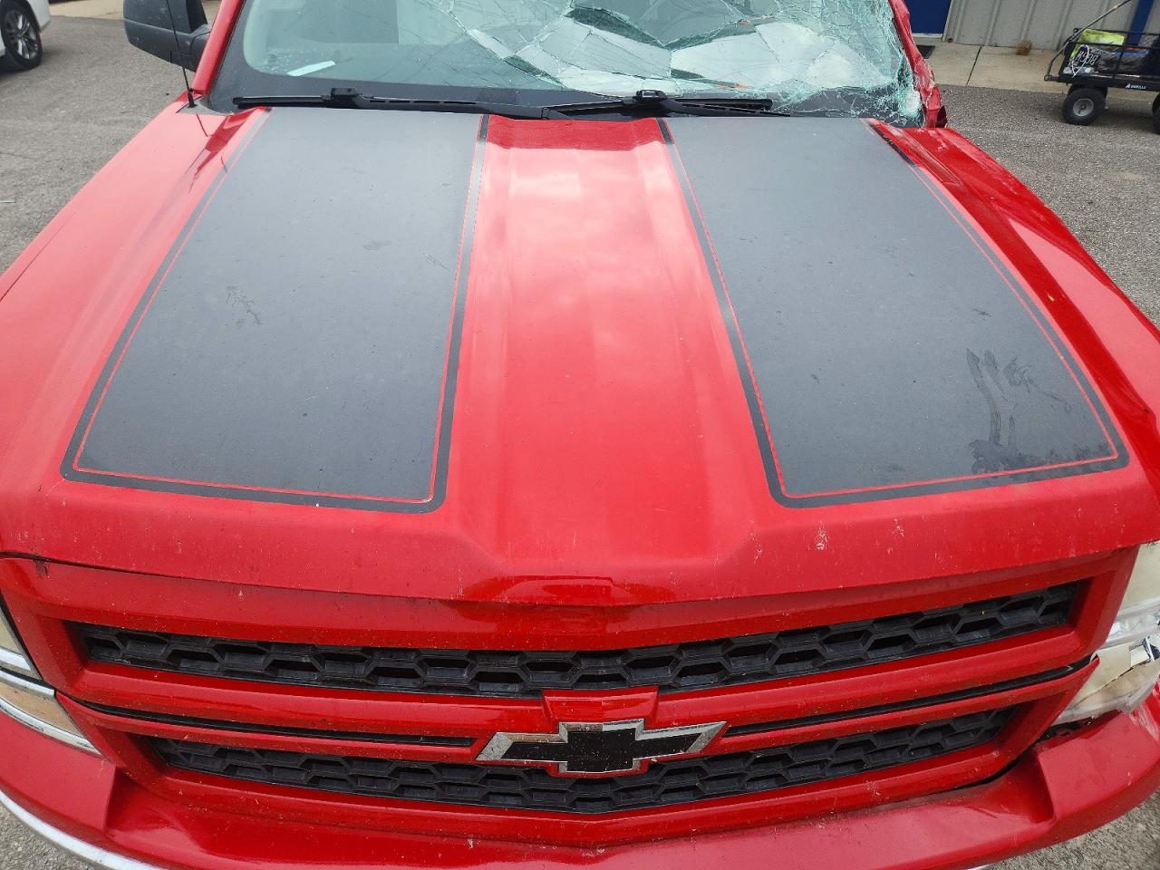 2014 Chevrolet Silverado K1500 Lt Red vin: 1GCVKREC7EZ379802