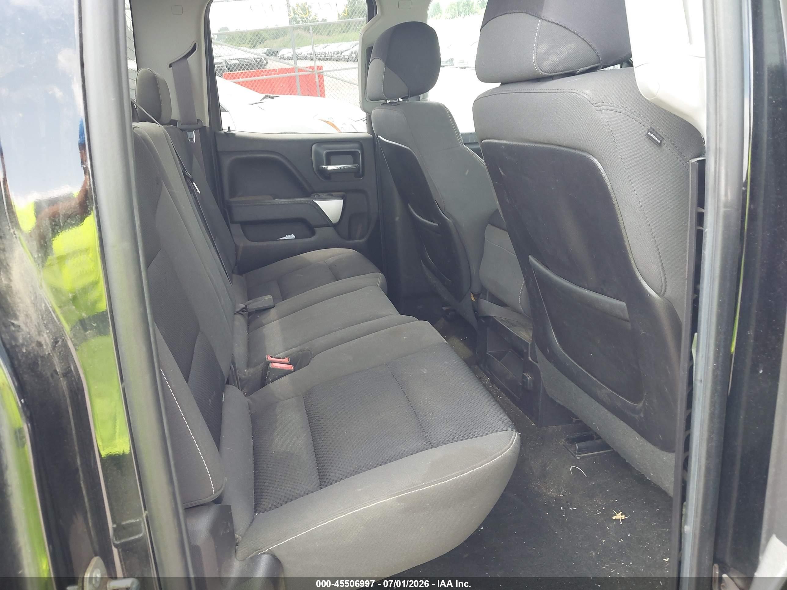 2014 Chevrolet Silverado 1500 Lt Black vin: 1GCVKREC7EZ395322