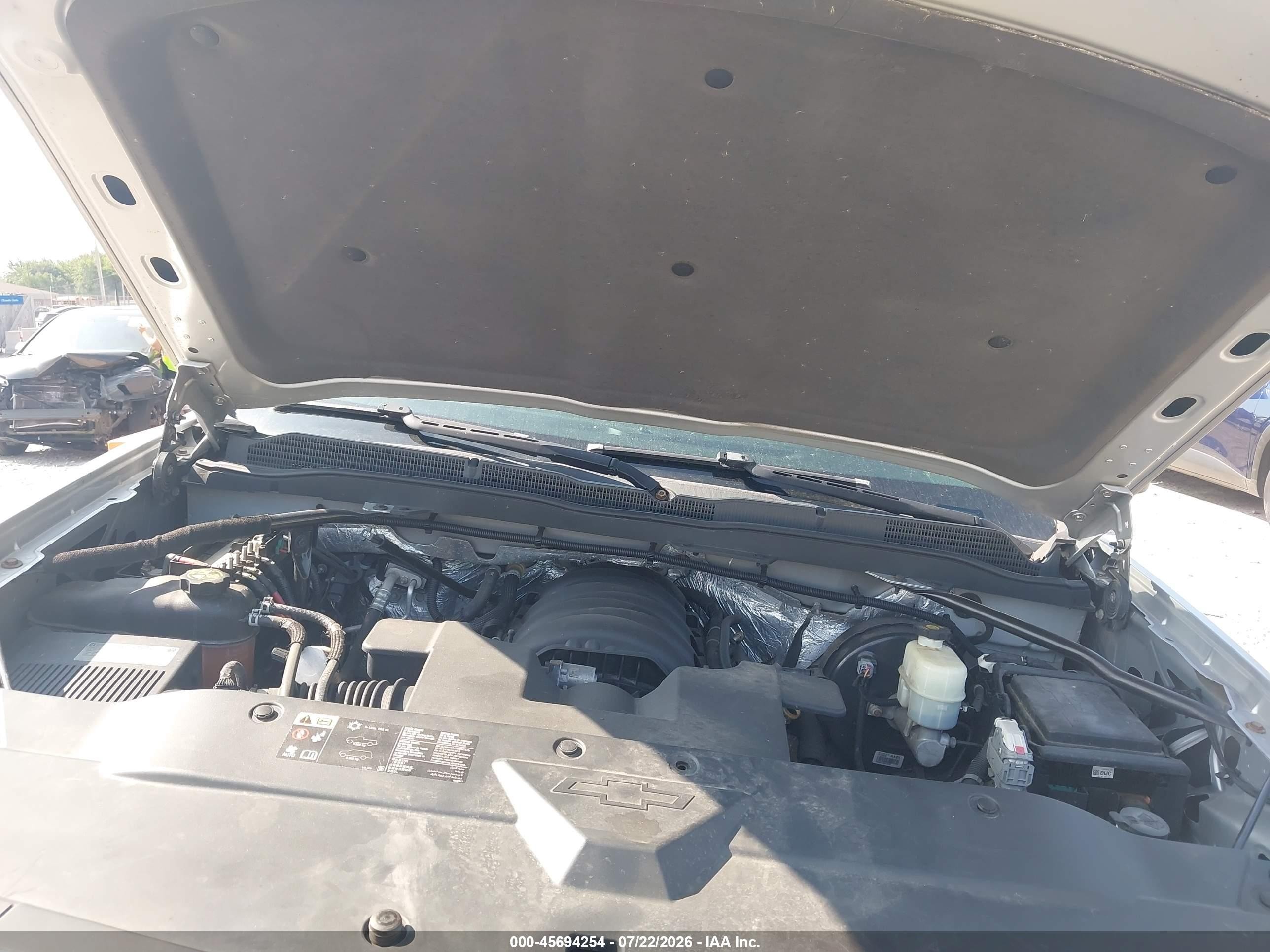 2015 Chevrolet Silverado 1500 Lt Silver vin: 1GCVKREC7FZ195834