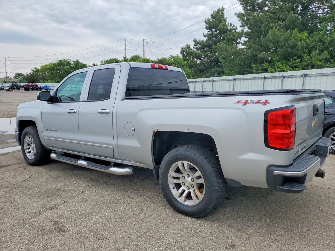 2015 Chevrolet Silverado K1500 Lt Silver vin: 1GCVKREC7FZ215032