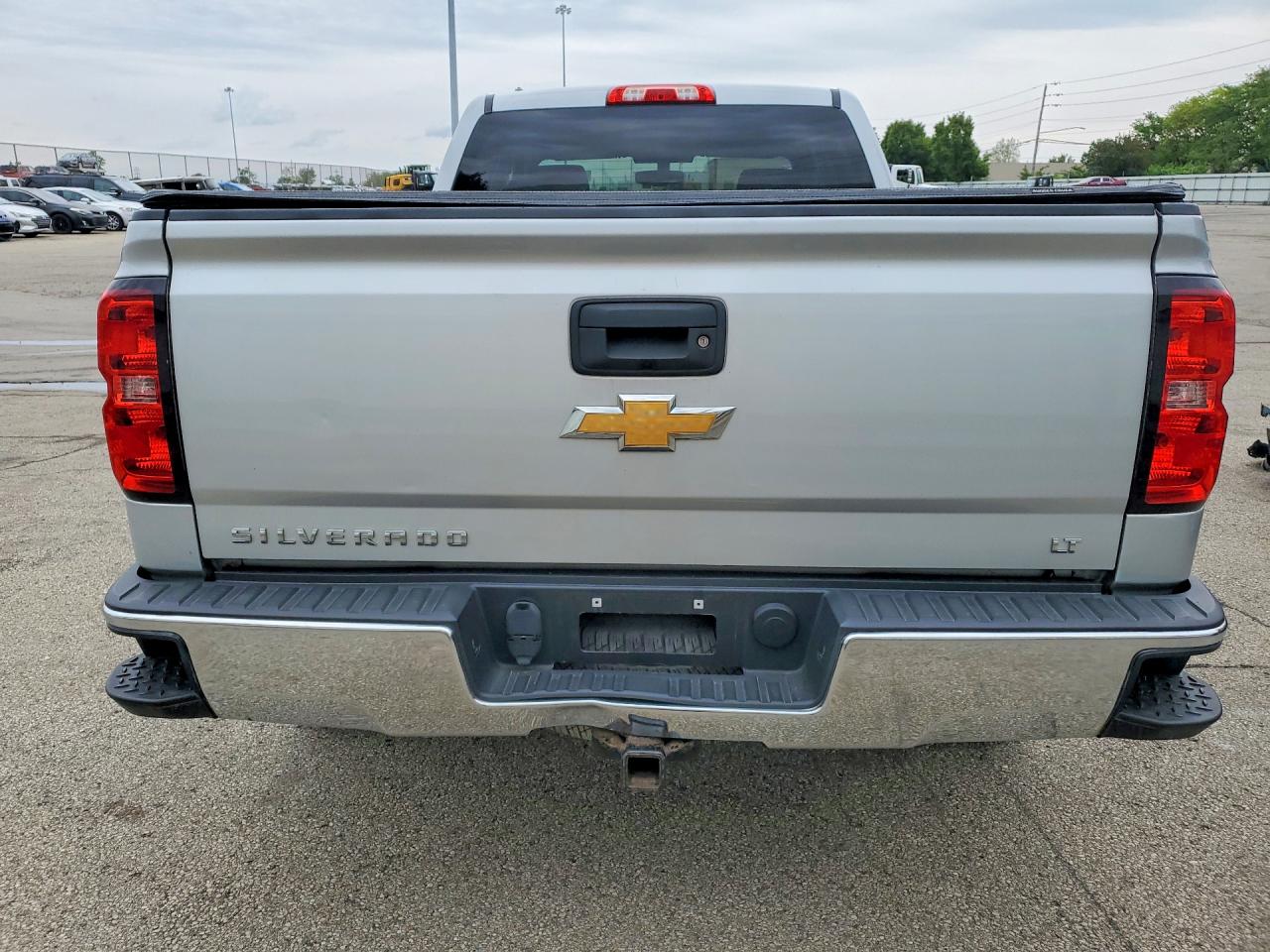 2015 Chevrolet Silverado K1500 Lt Silver vin: 1GCVKREC7FZ215032