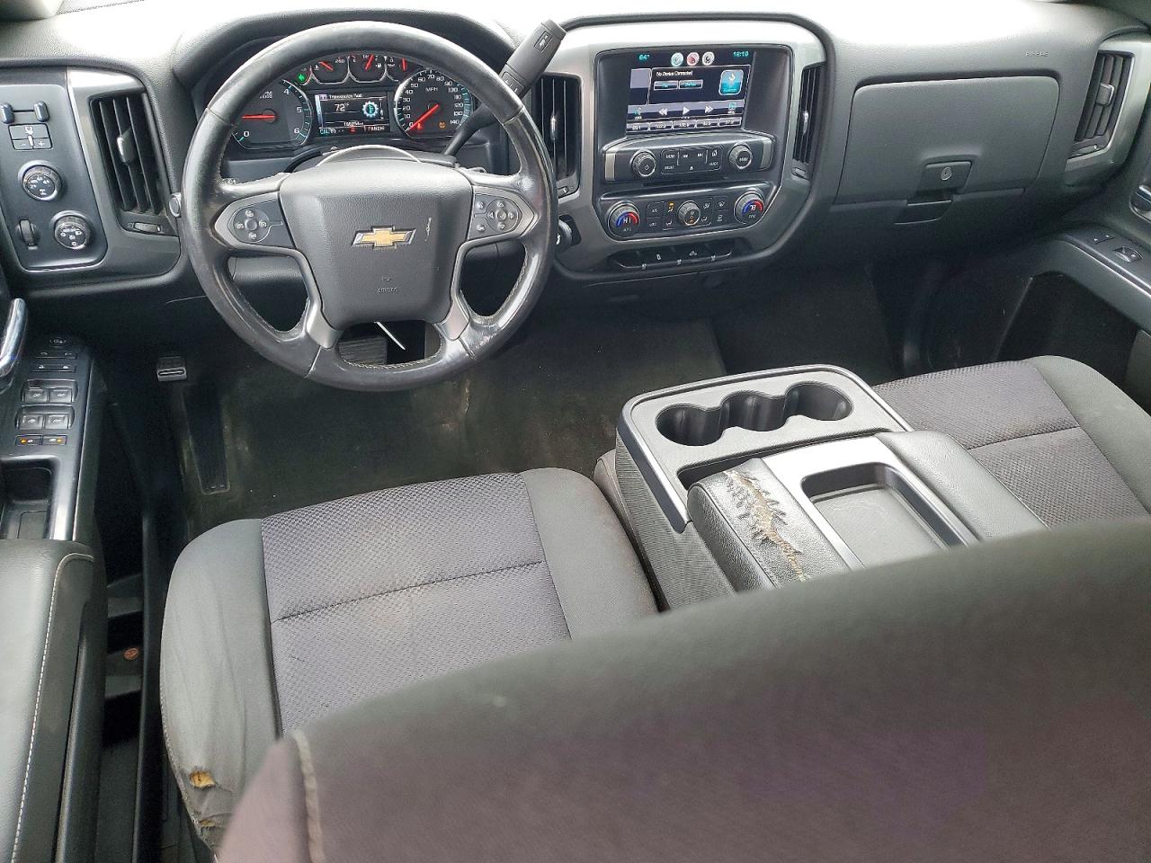 2015 Chevrolet Silverado K1500 Lt Silver vin: 1GCVKREC7FZ215032