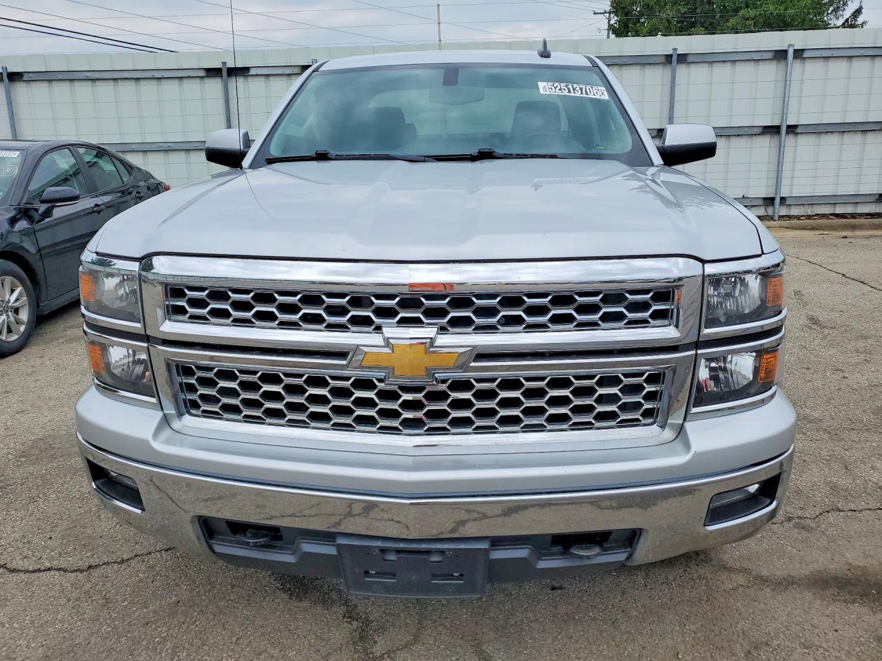 2015 Chevrolet Silverado K1500 Lt Silver vin: 1GCVKREC7FZ215032