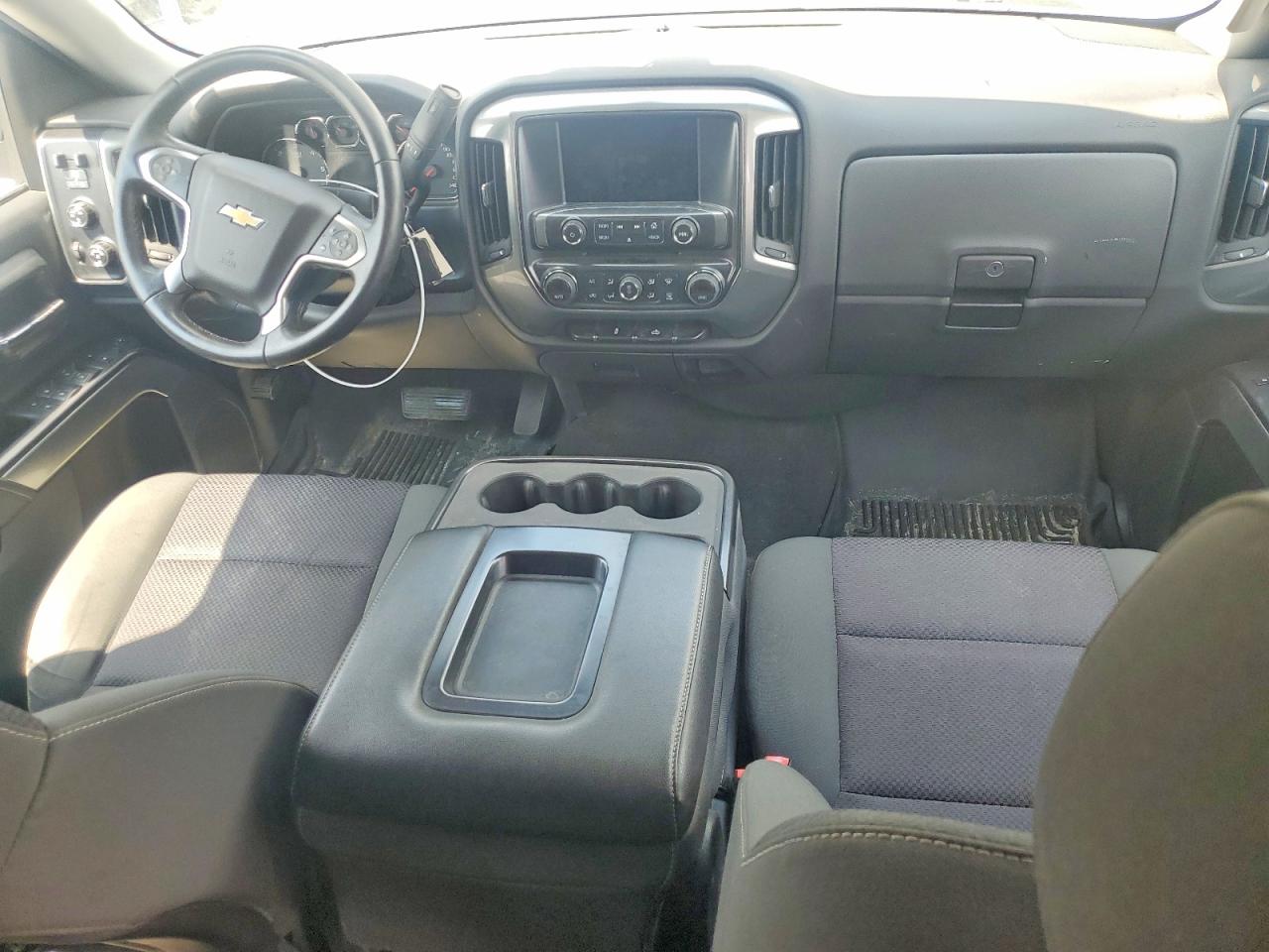 2015 Chevrolet Silverado K1500 Lt White vin: 1GCVKREC7FZ240416