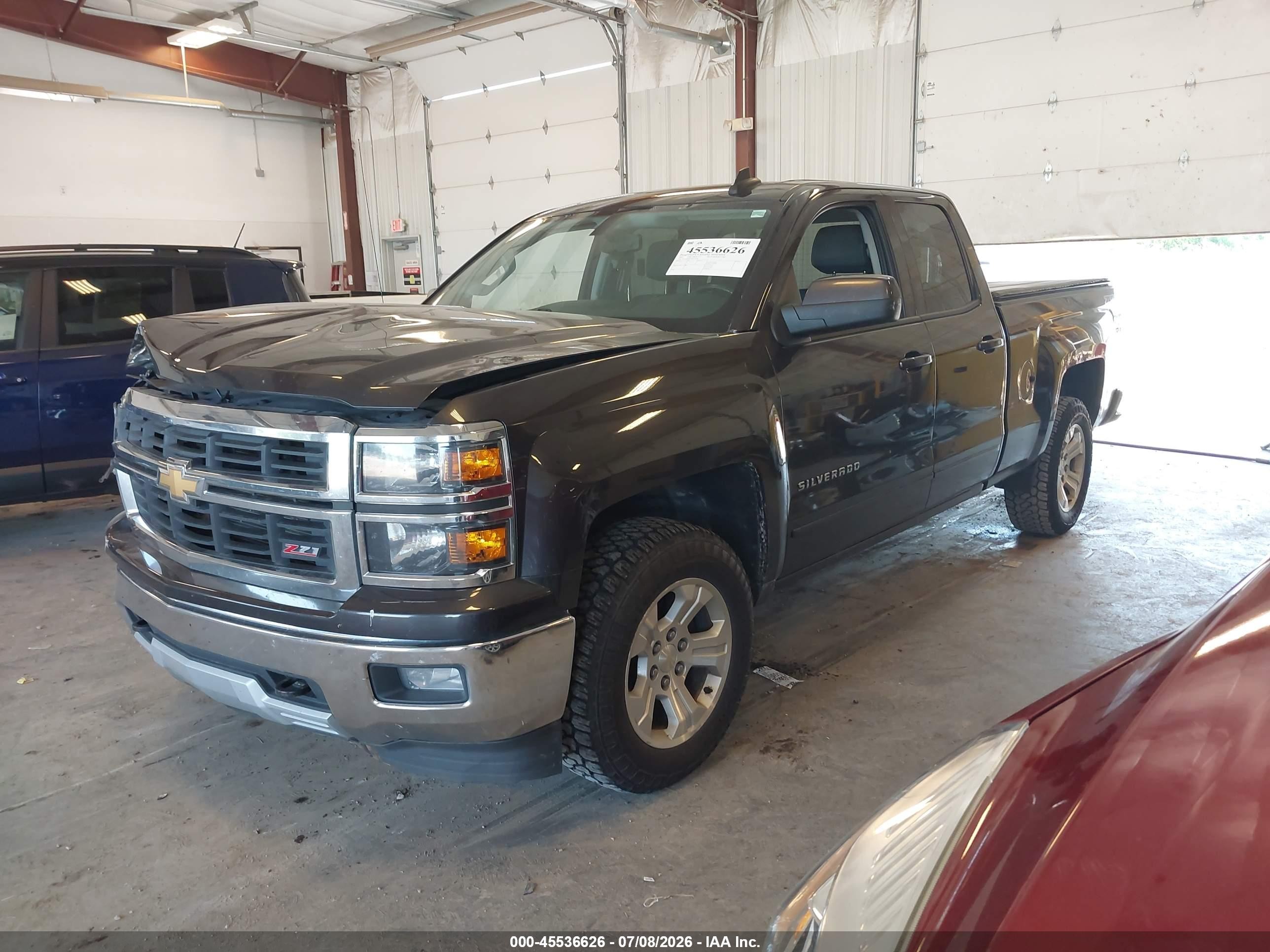 2015 Chevrolet Silverado 1500 Lt Серый vin: 1GCVKREC7FZ245549