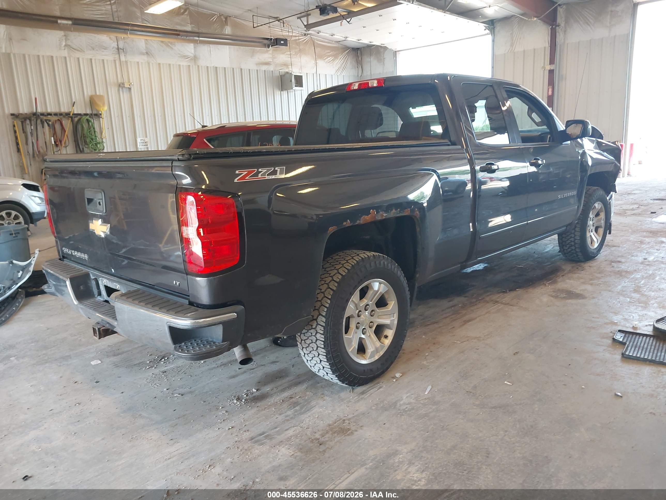 2015 Chevrolet Silverado 1500 Lt Серый vin: 1GCVKREC7FZ245549