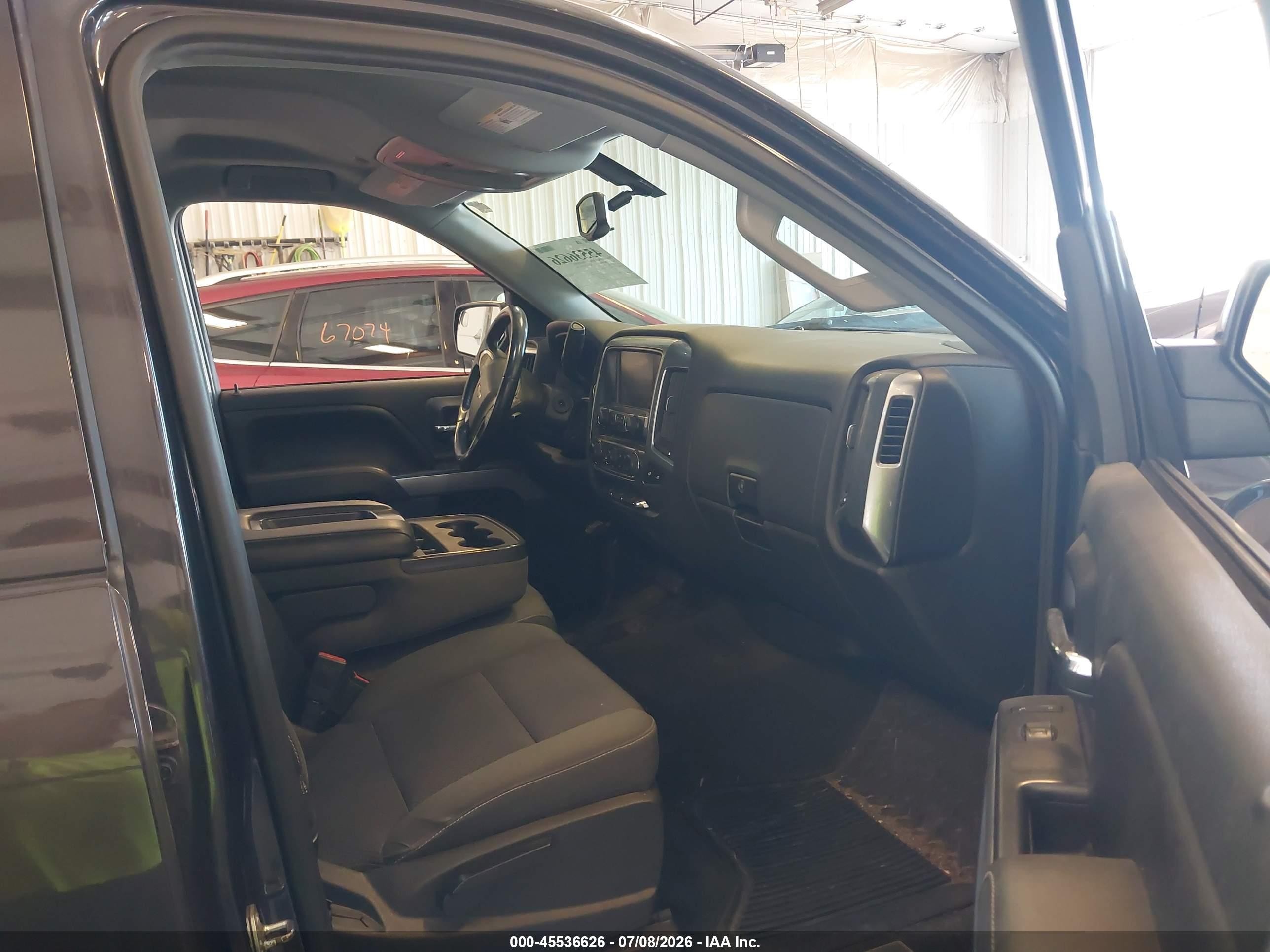 2015 Chevrolet Silverado 1500 Lt Серый vin: 1GCVKREC7FZ245549