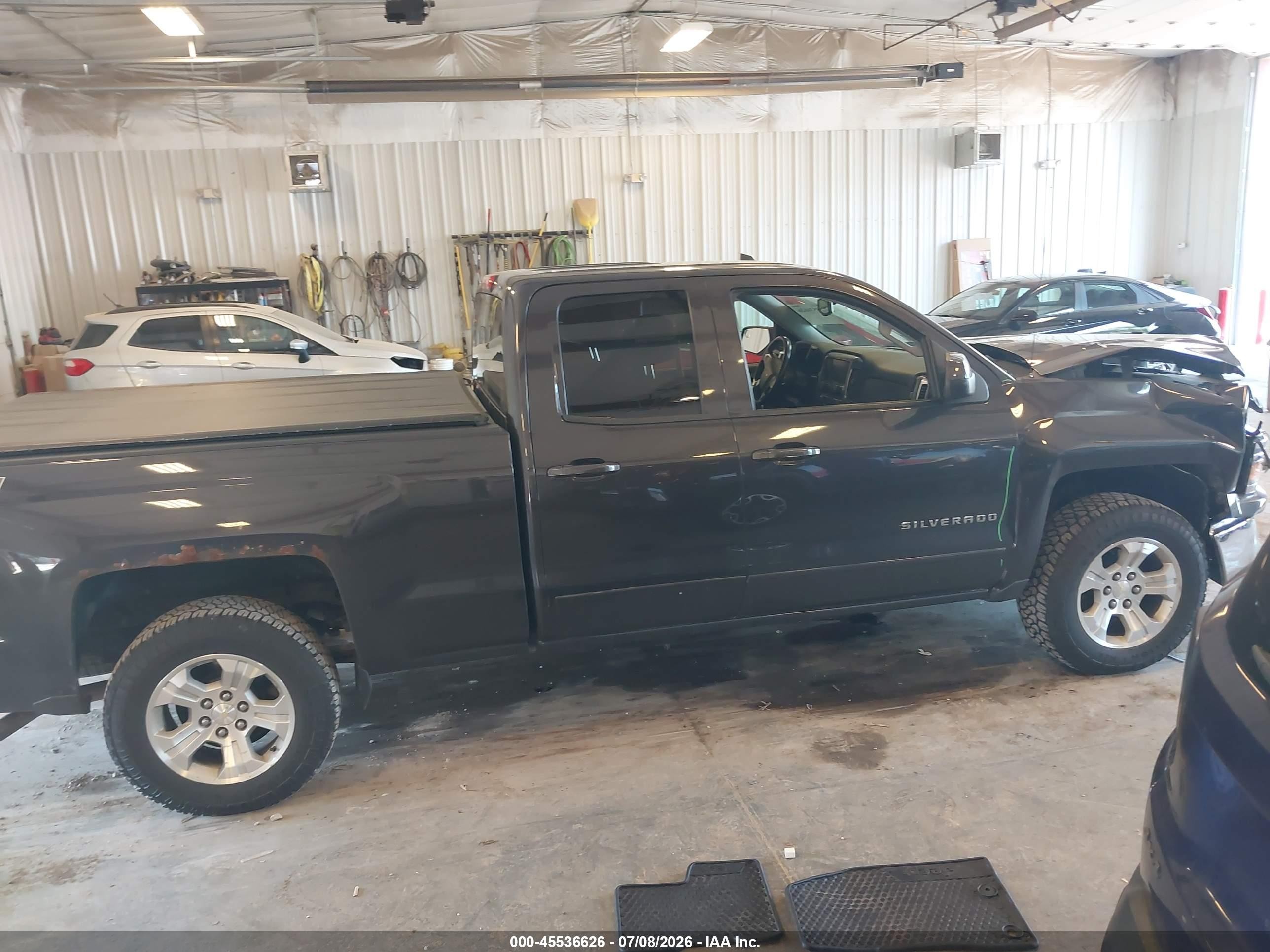 2015 Chevrolet Silverado 1500 Lt Серый vin: 1GCVKREC7FZ245549