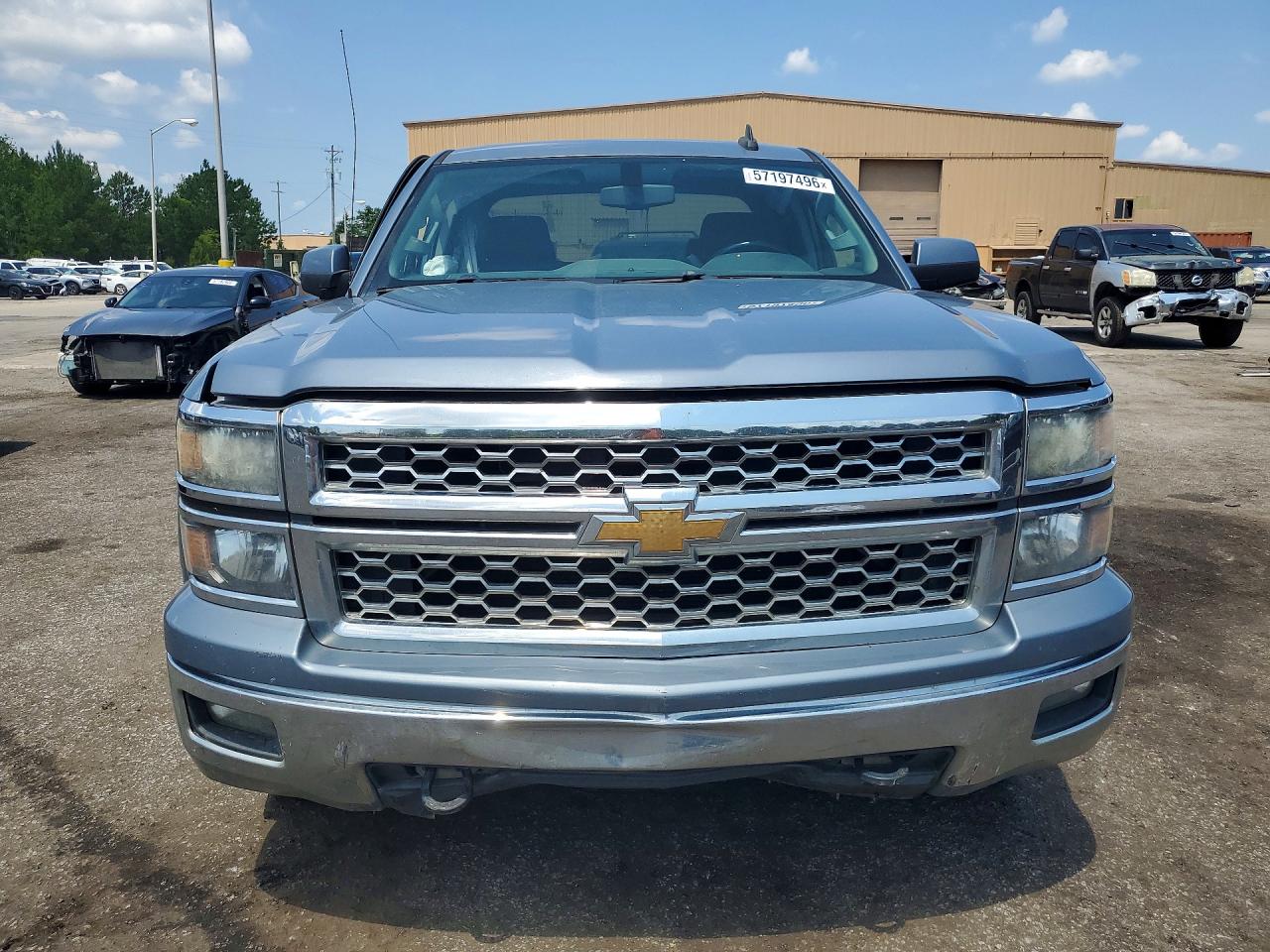 2015 Chevrolet Silverado K1500 Lt Blue vin: 1GCVKREC7FZ255448