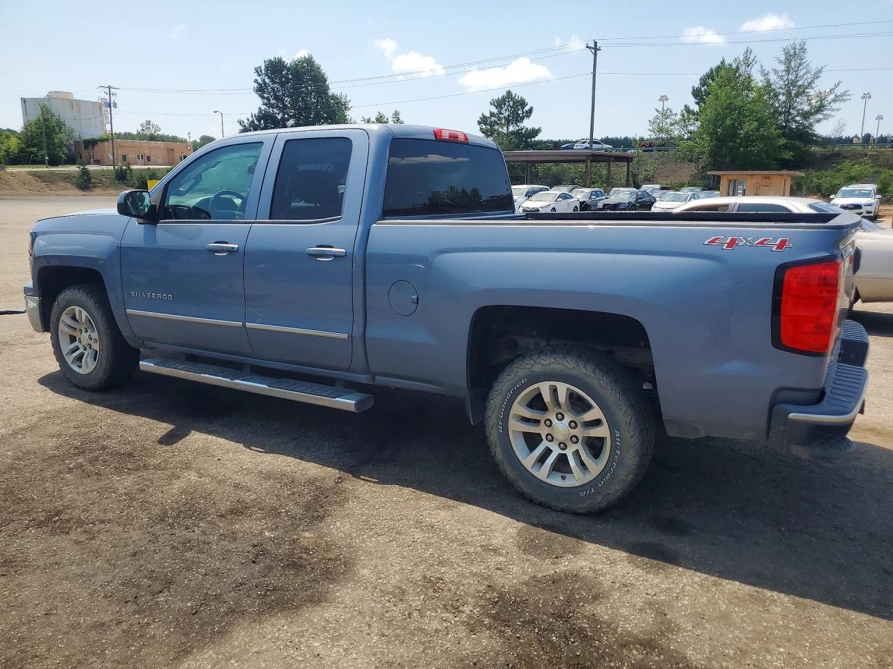 2015 Chevrolet Silverado K1500 Lt Blue vin: 1GCVKREC7FZ255448