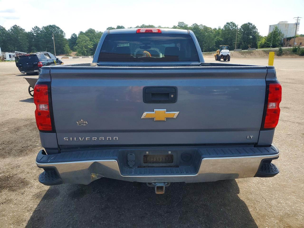 2015 Chevrolet Silverado K1500 Lt Blue vin: 1GCVKREC7FZ255448