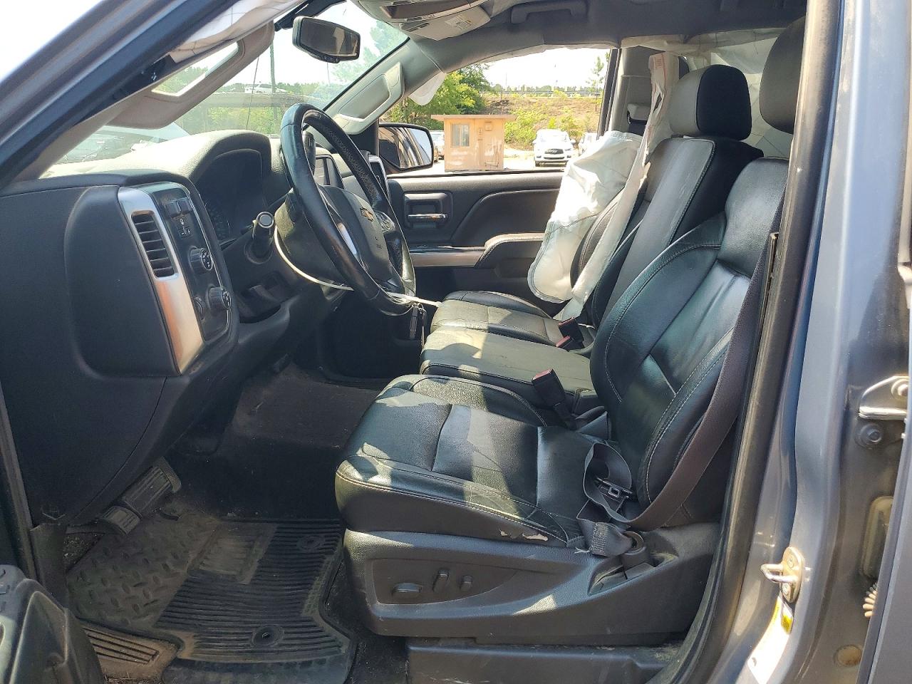 2015 Chevrolet Silverado K1500 Lt Blue vin: 1GCVKREC7FZ255448