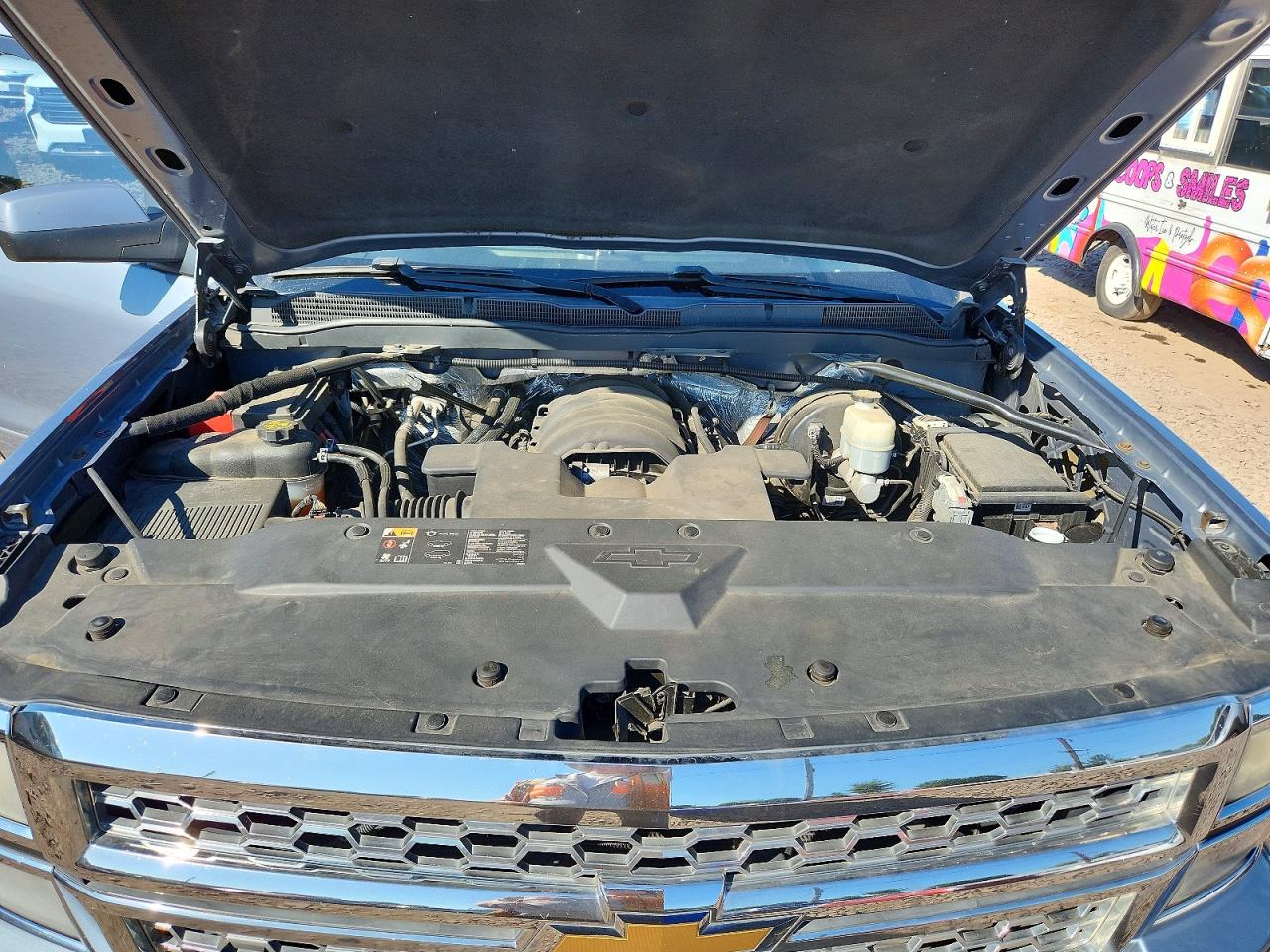 2015 Chevrolet Silverado K1500 Lt Gray vin: 1GCVKREC7FZ279507