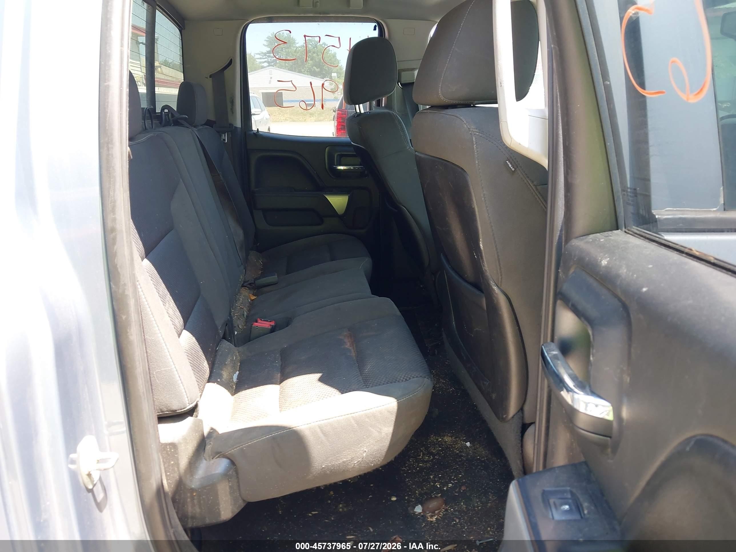 2015 Chevrolet Silverado 1500 Lt Blue vin: 1GCVKREC7FZ279863
