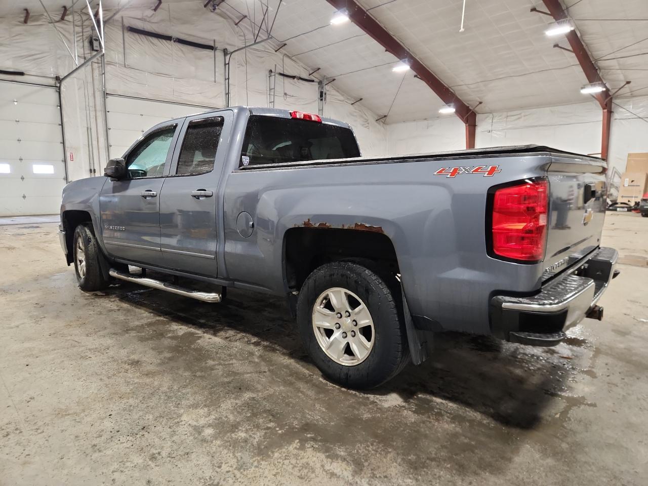 2015 Chevrolet Silverado K1500 Lt Blue vin: 1GCVKREC7FZ284819 Damage: Left Bed Side, Corrosion, > 12 Inches