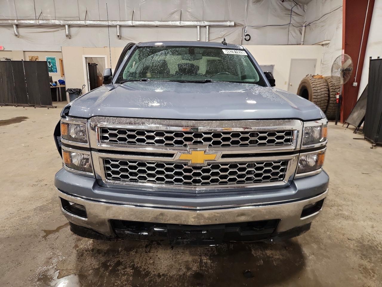 2015 Chevrolet Silverado K1500 Lt Blue vin: 1GCVKREC7FZ284819